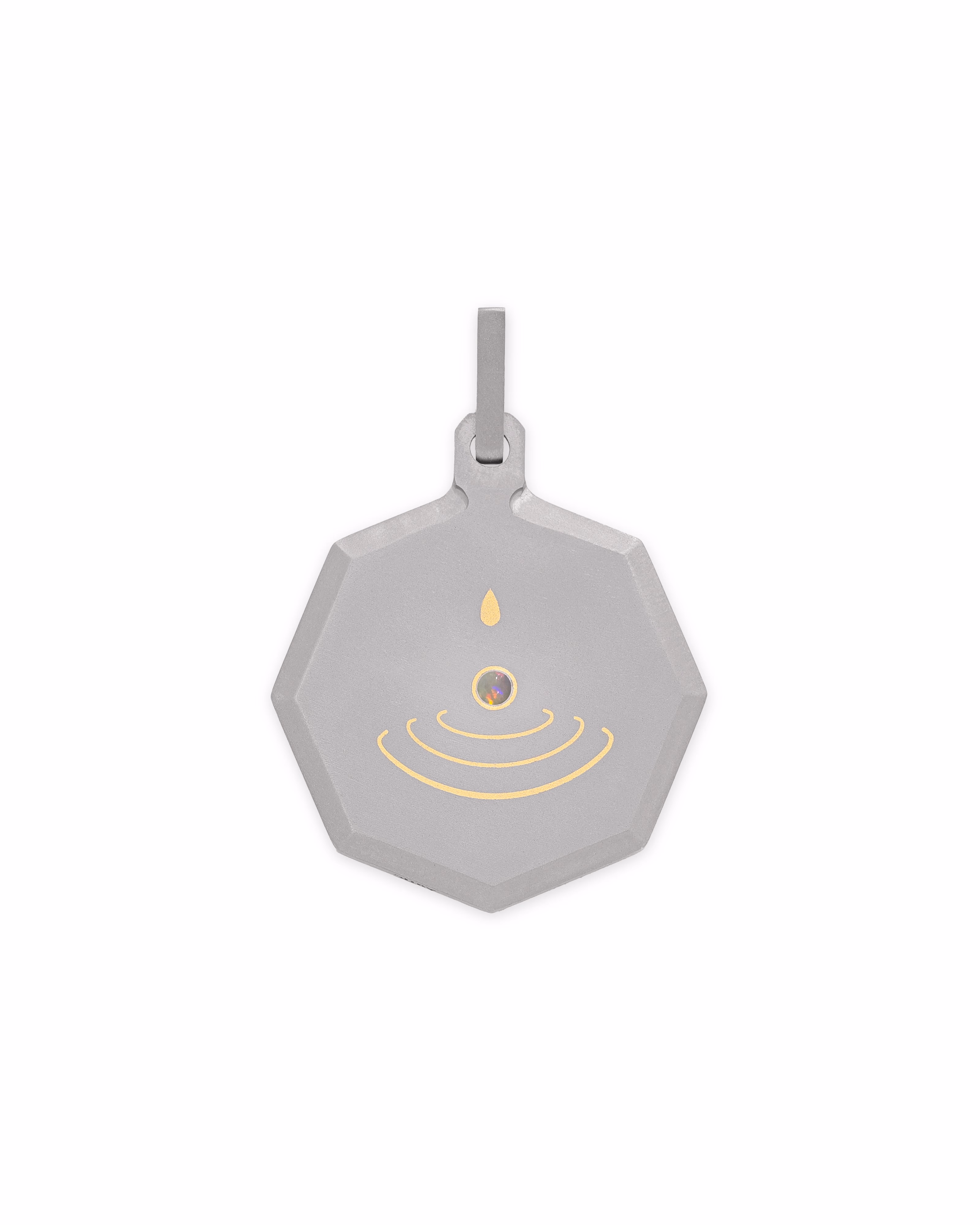 Scorpio – Titanium Zodiac Pendant.