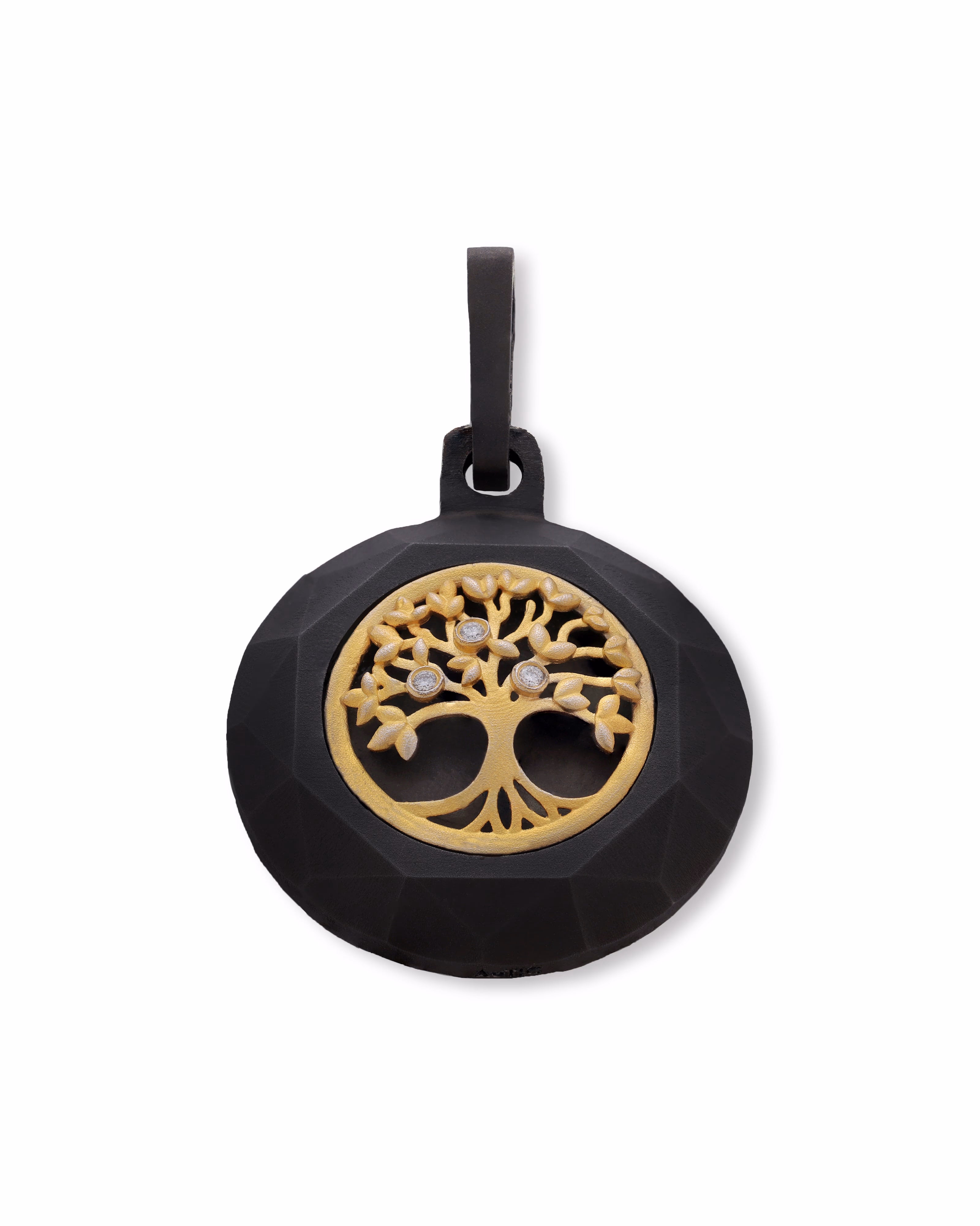 Bodhi – Black Titanium Pendant.