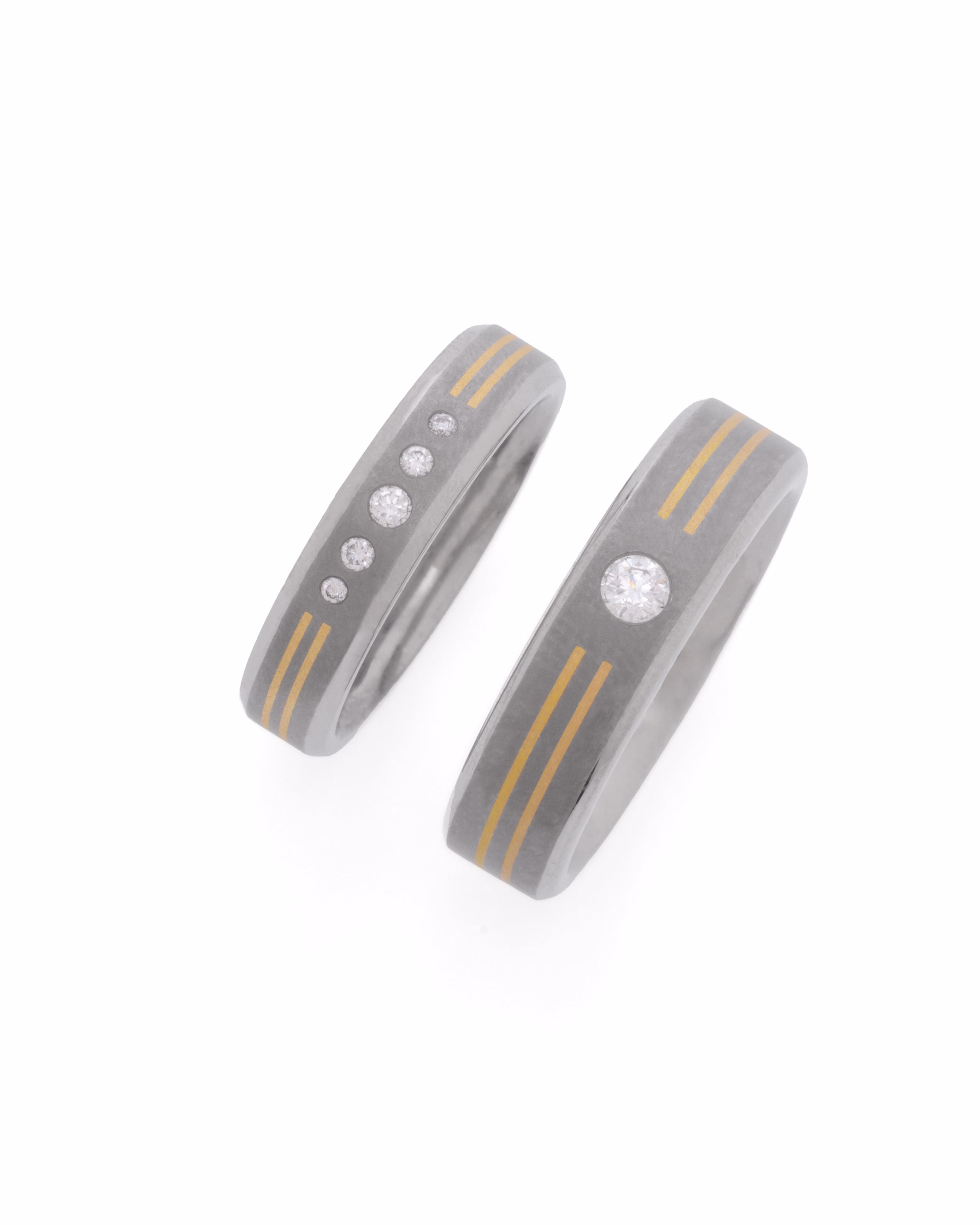 Couple's Titanium Band