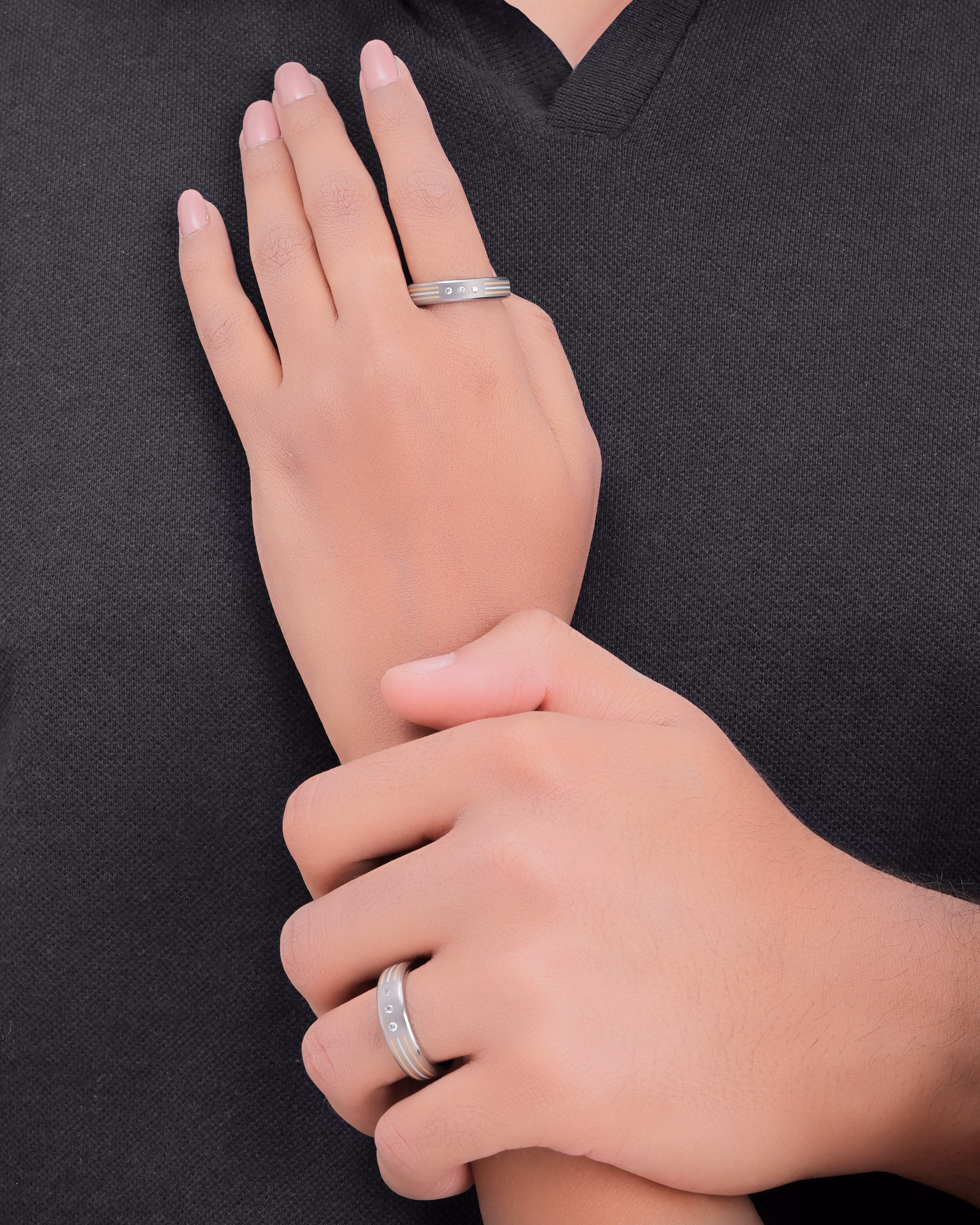 Couple's Titanium Band