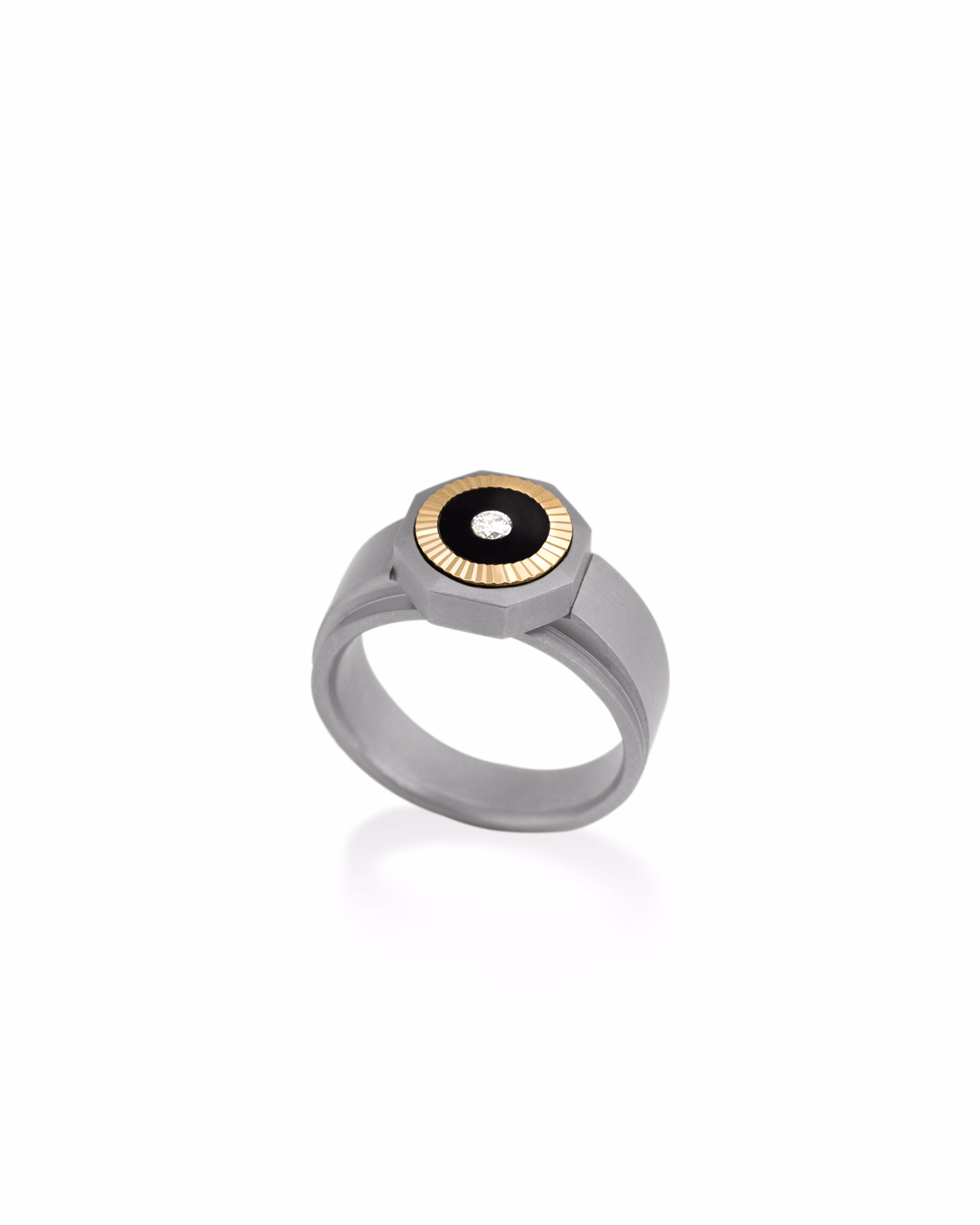 Aura - Titanium Ring for Everyday Style.