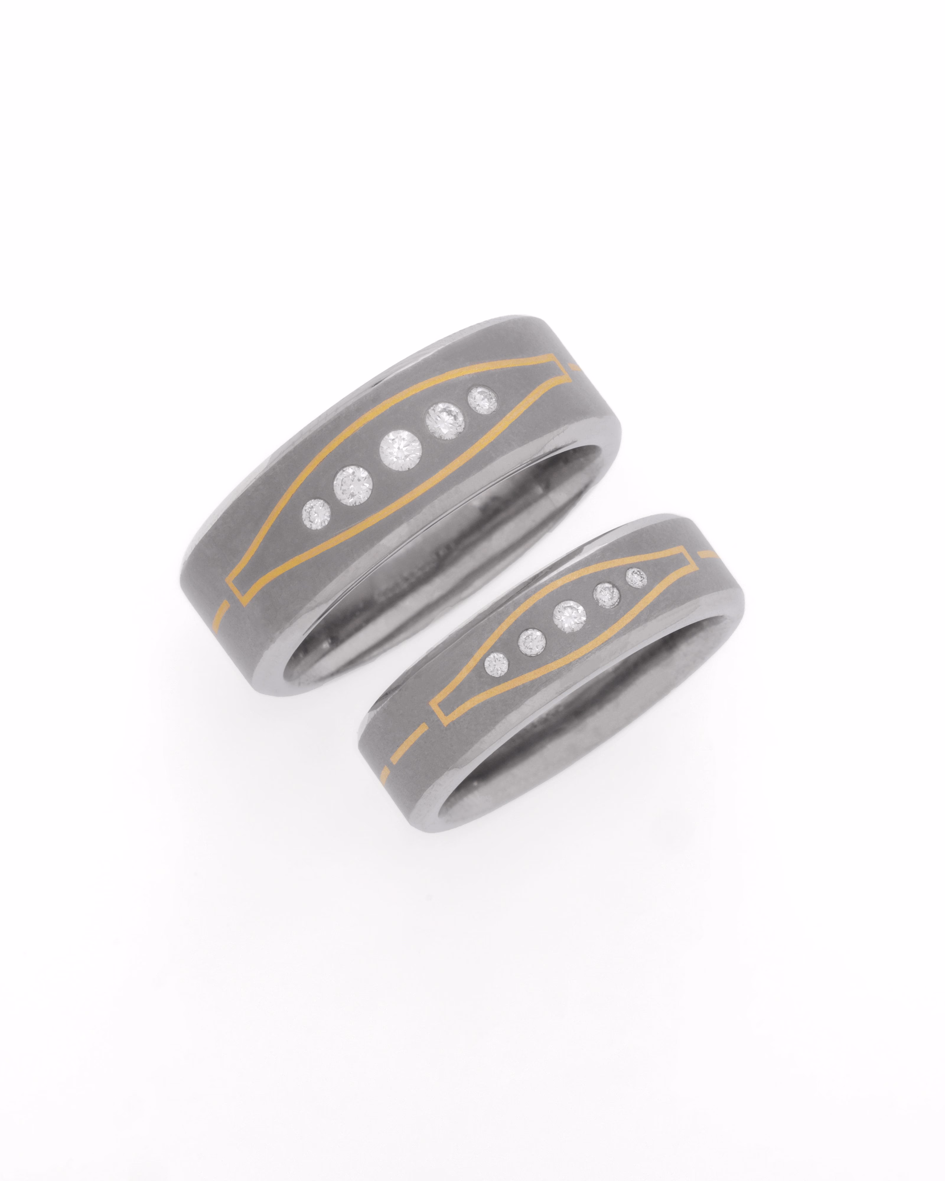 Couple's Titanium Band