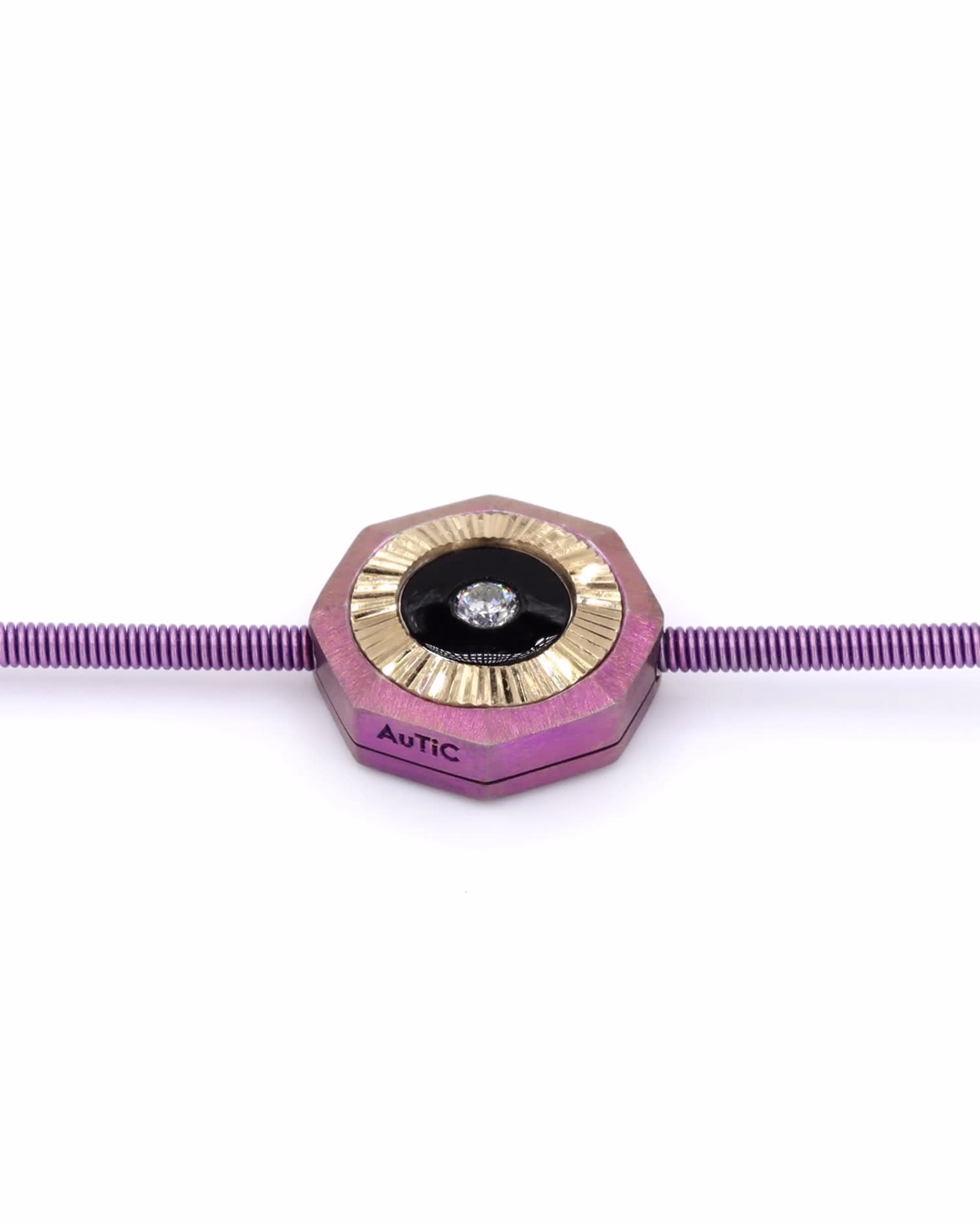 Women's Pink titanium Bracelet with matte finish