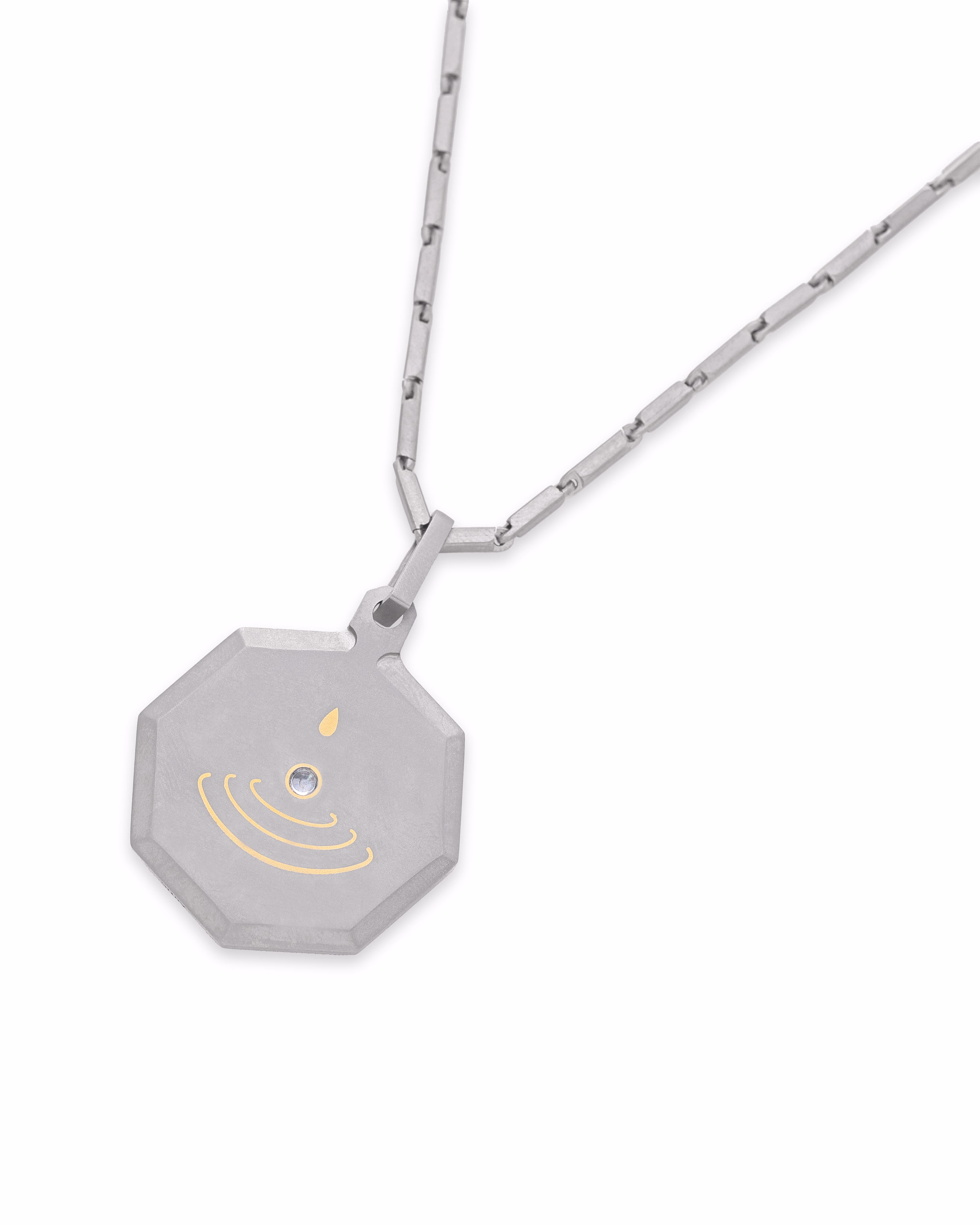 Pisces – Titanium Zodiac Pendant.