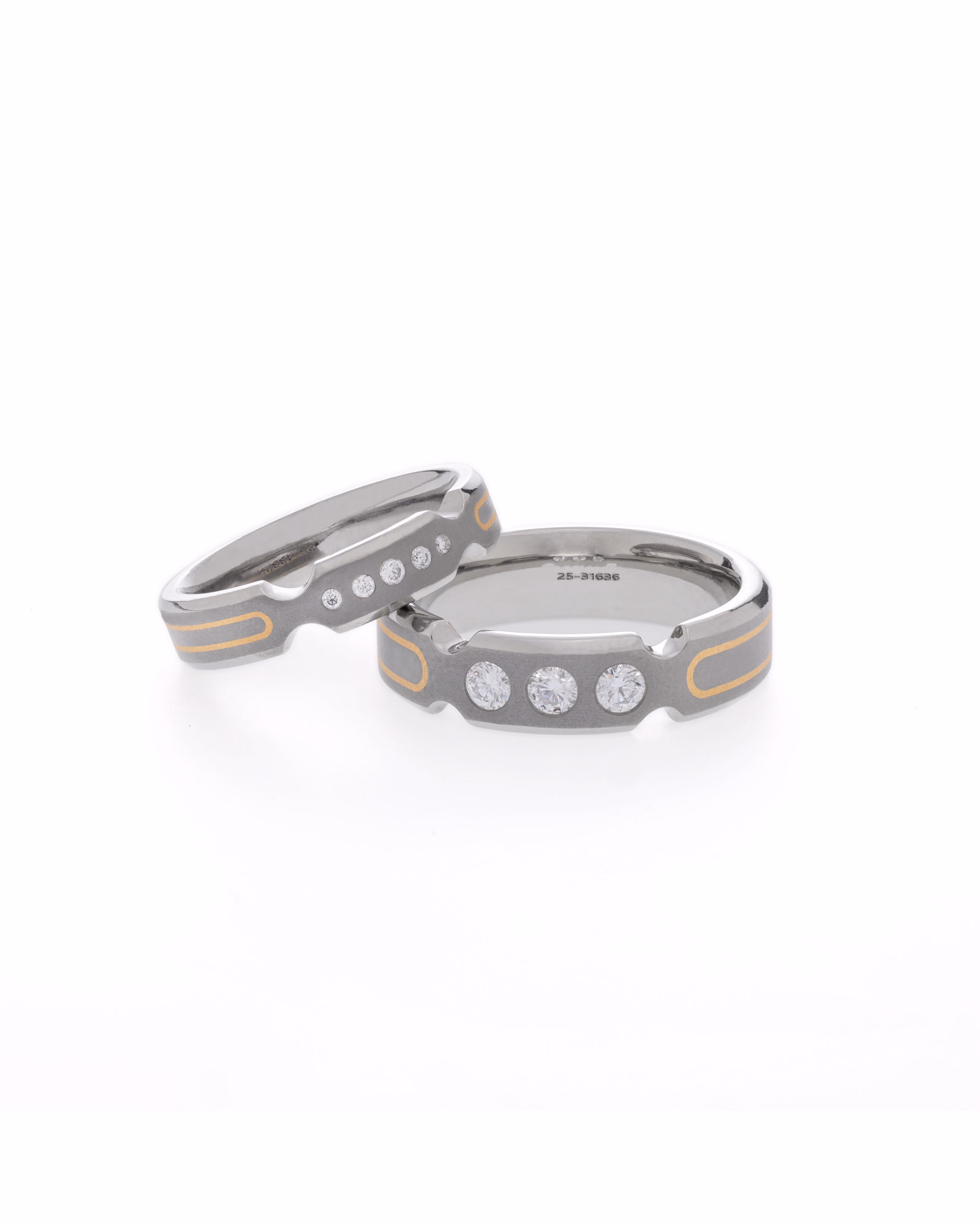 Couple's Titanium Band