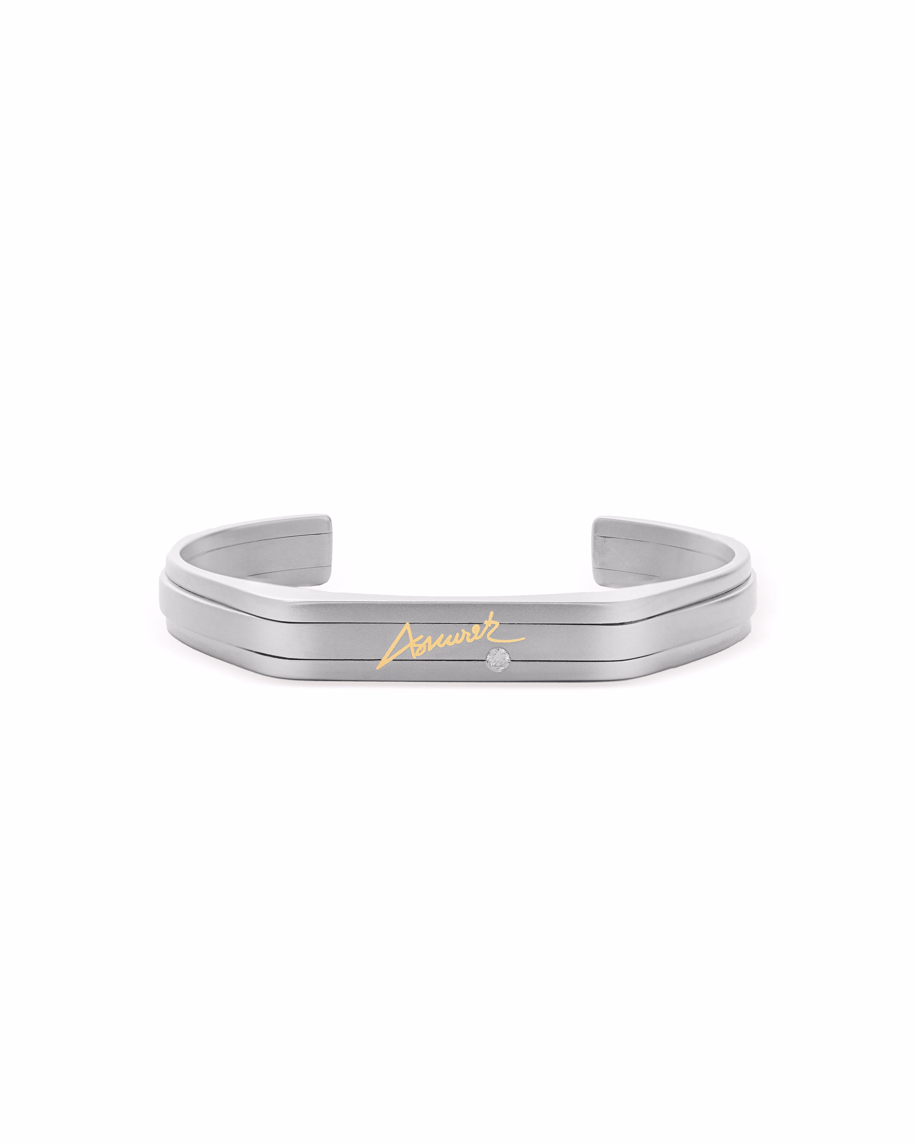 Autograph – Personalized Titanium Kada Bracelet.