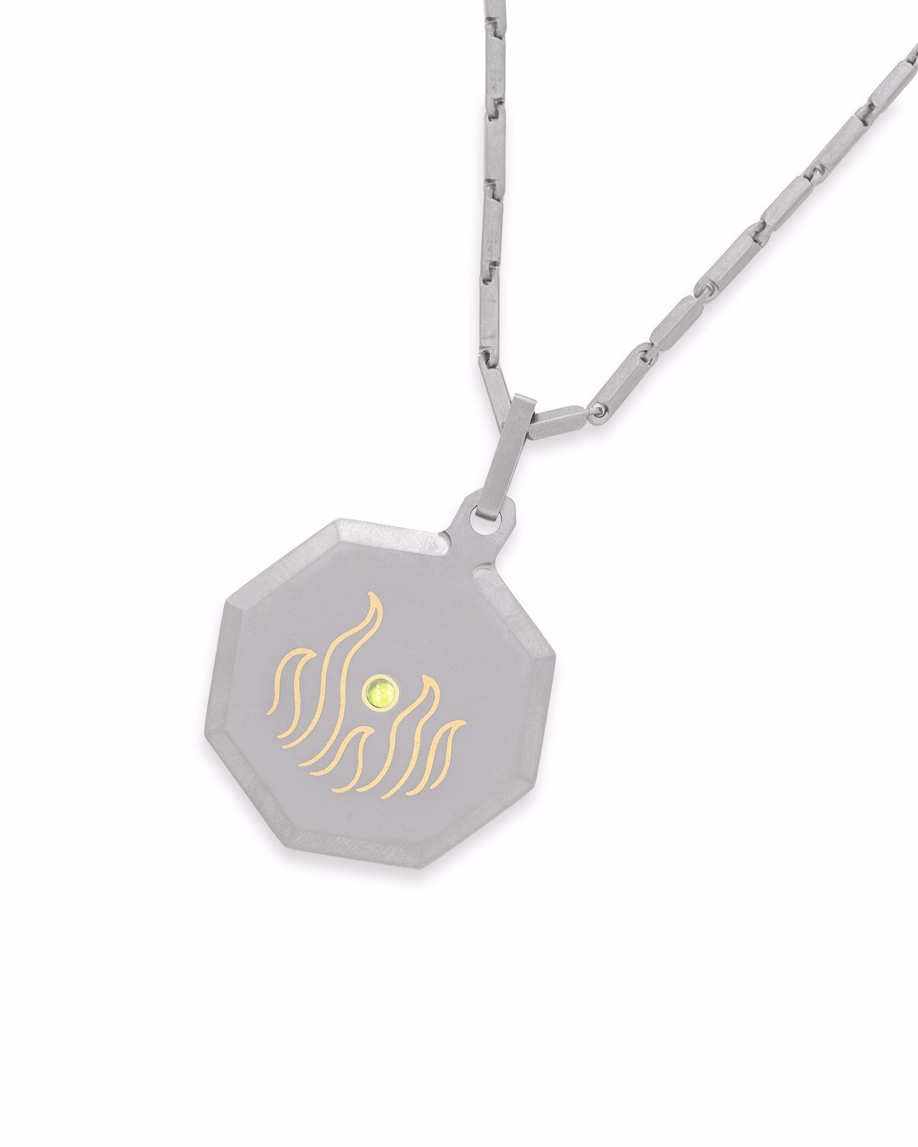 Leo – Titanium Zodiac Pendant.