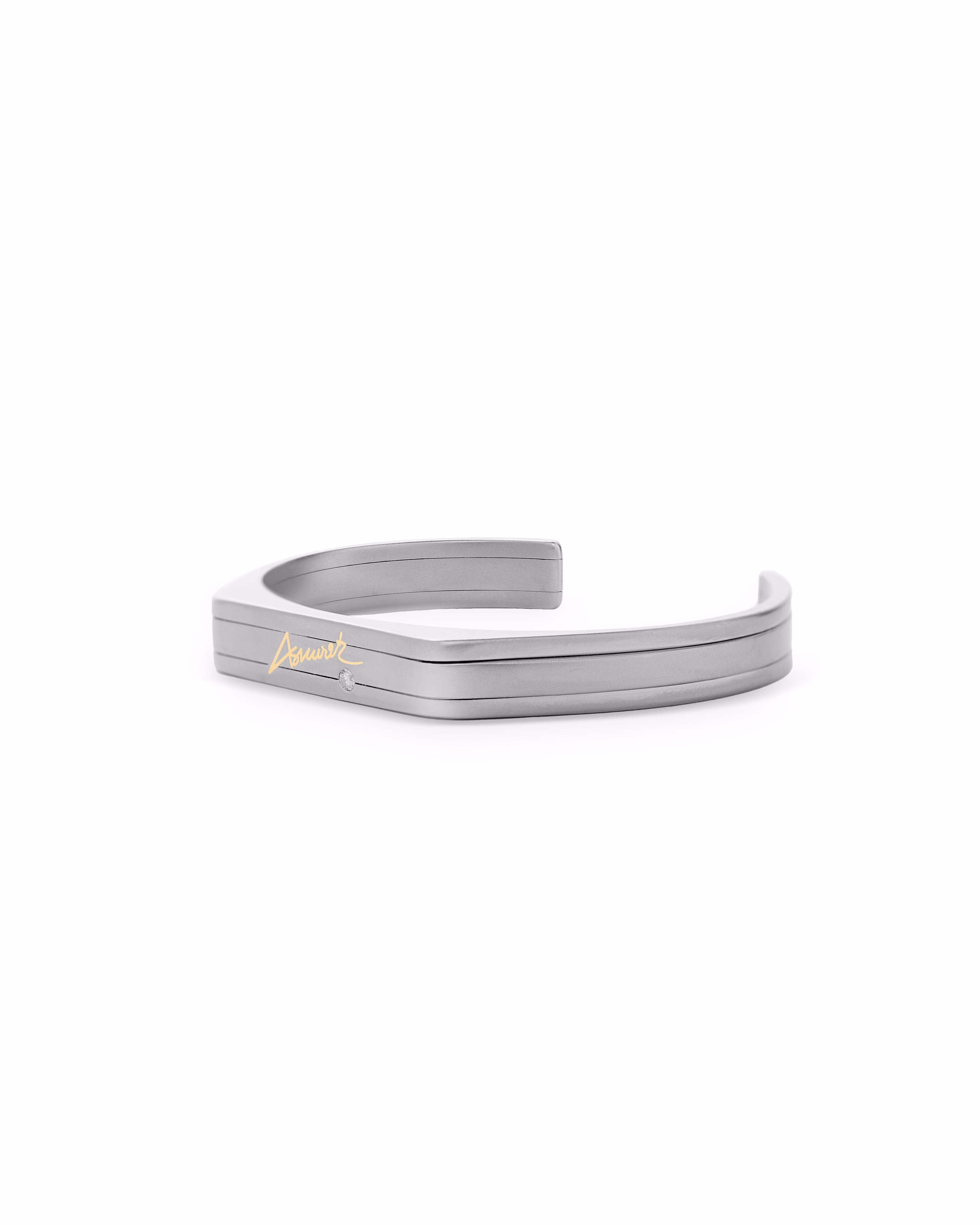 Autograph – Personalized Titanium Kada Bracelet.