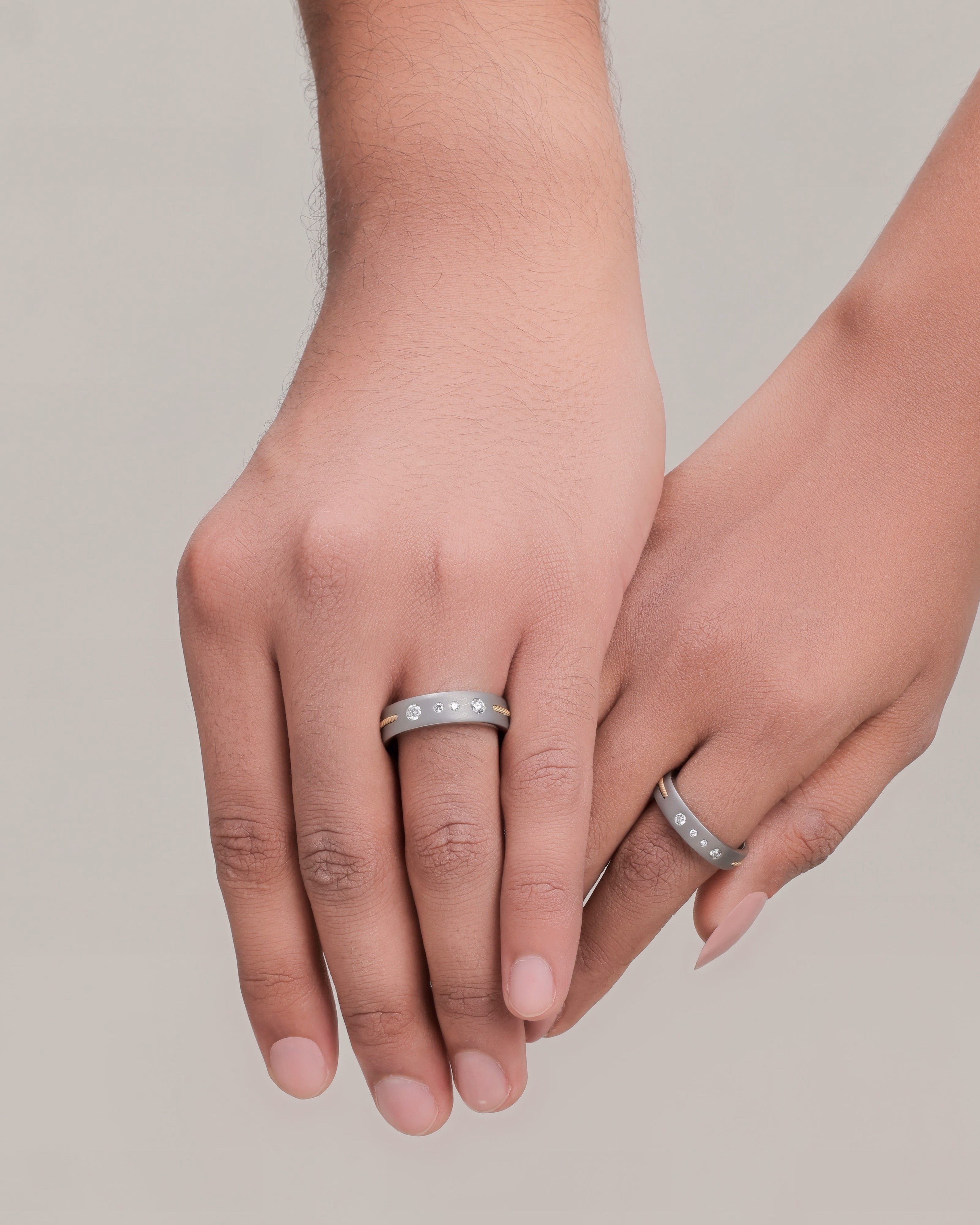 Couple's Titanium Band