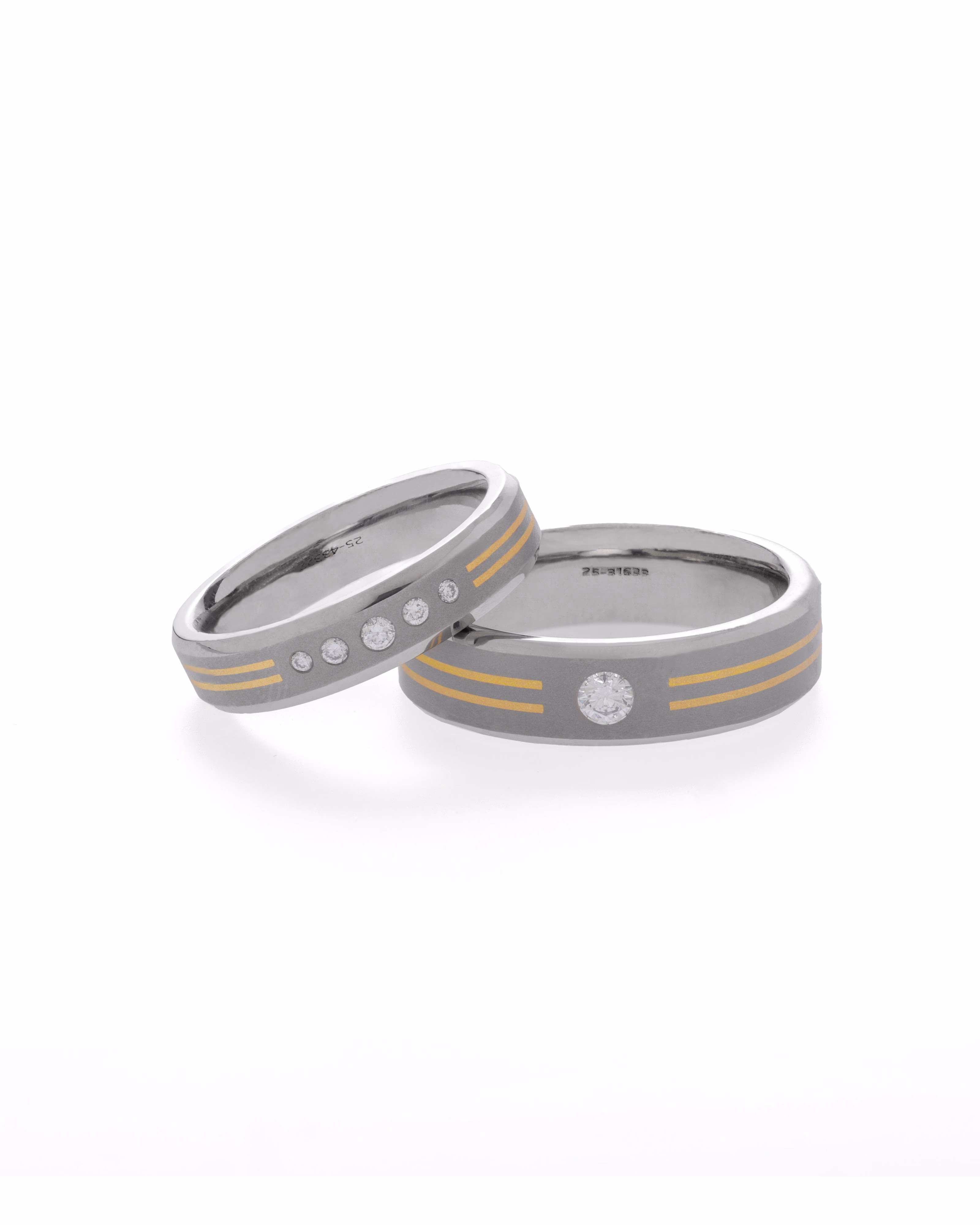 Couple's Titanium Band