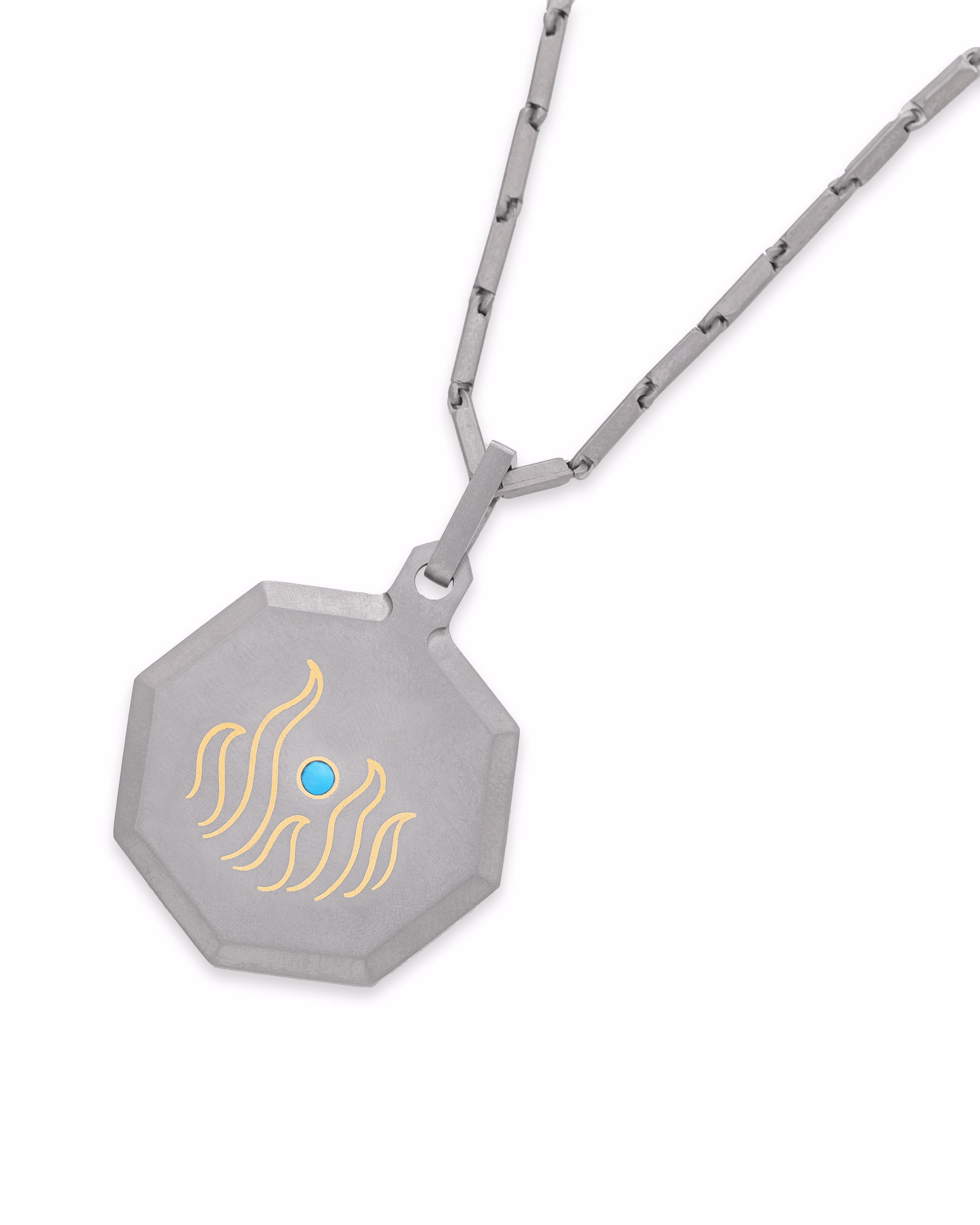Sagittarius – Titanium Zodiac Pendant.