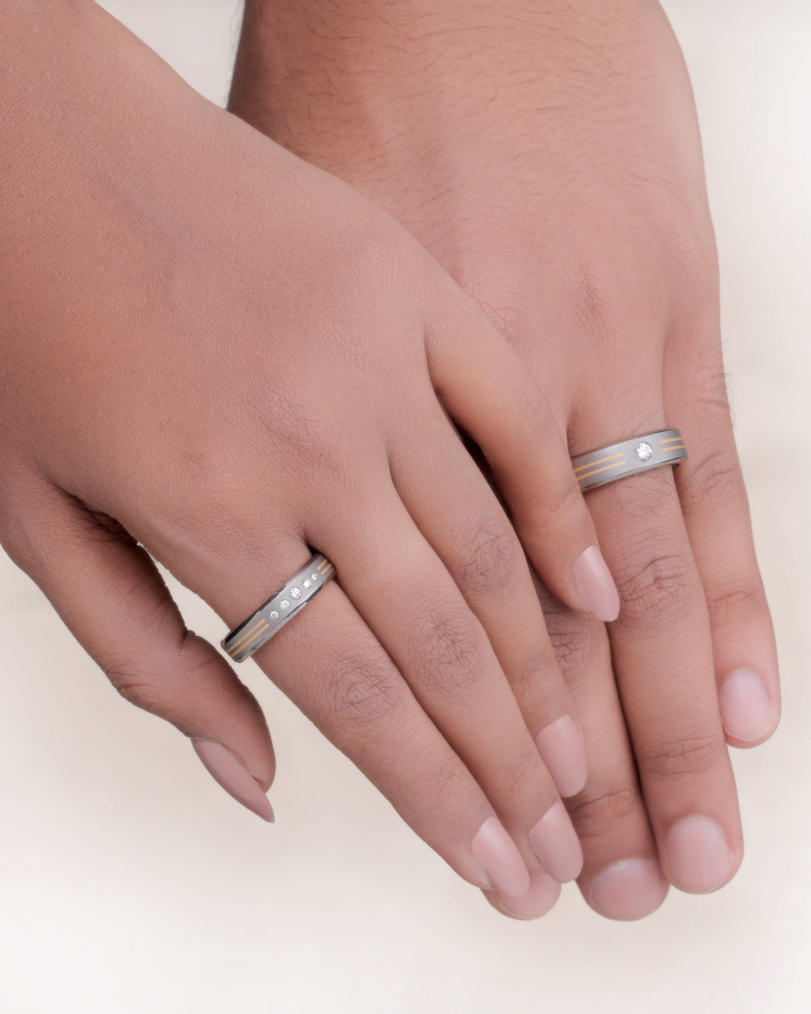 Couple's Titanium Band