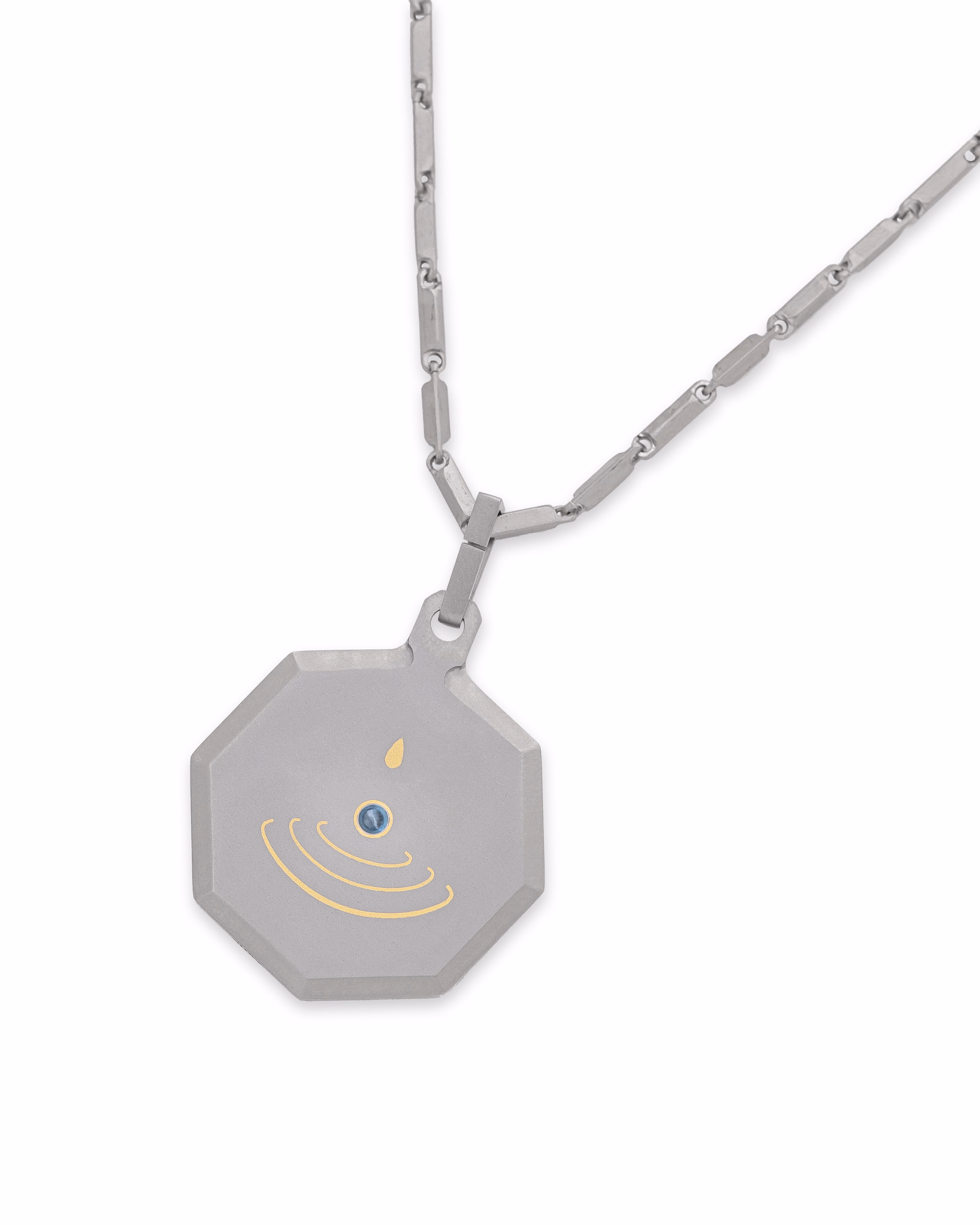 Scorpio – Titanium Zodiac Pendant.