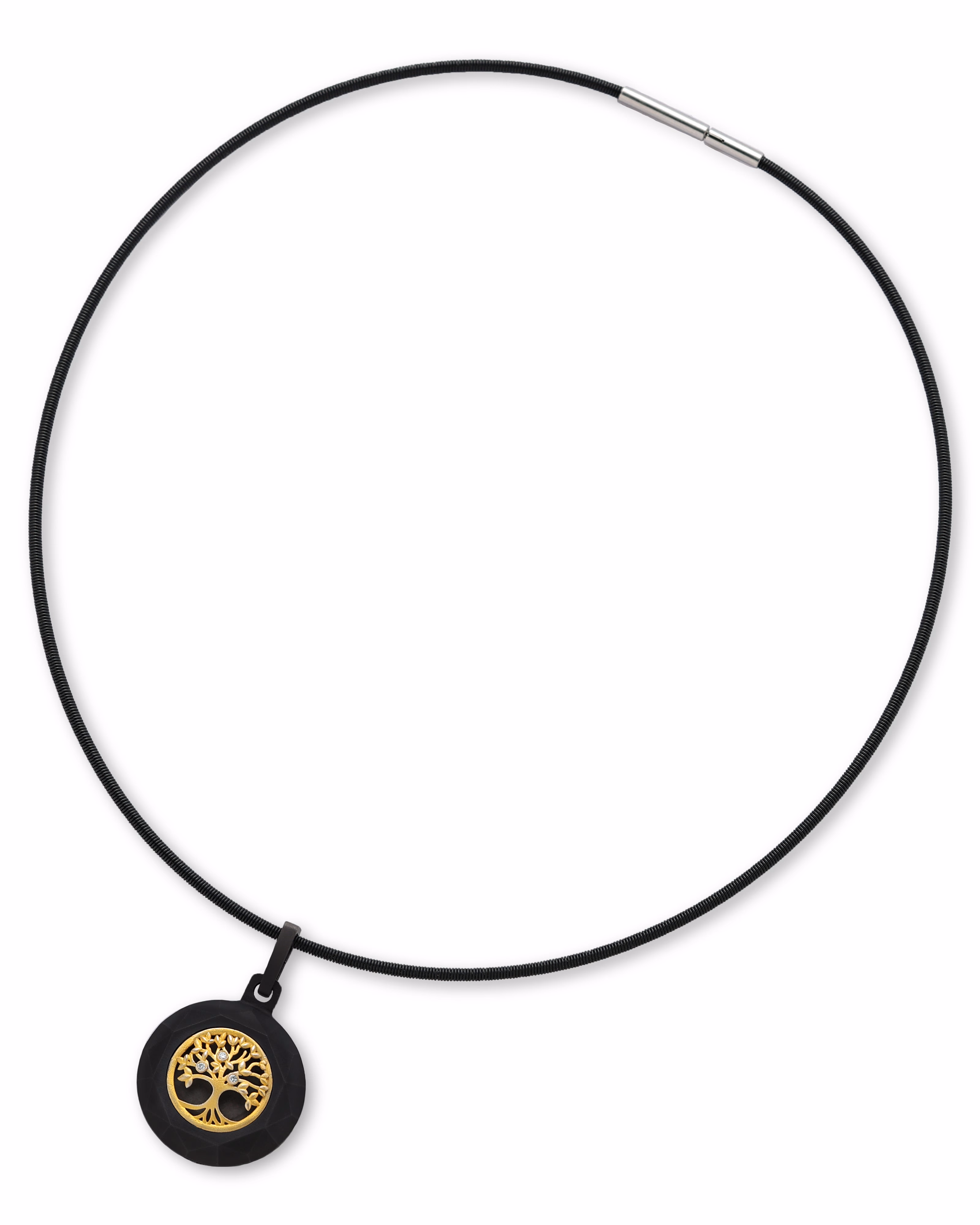 Bodhi – Black Titanium Pendant.