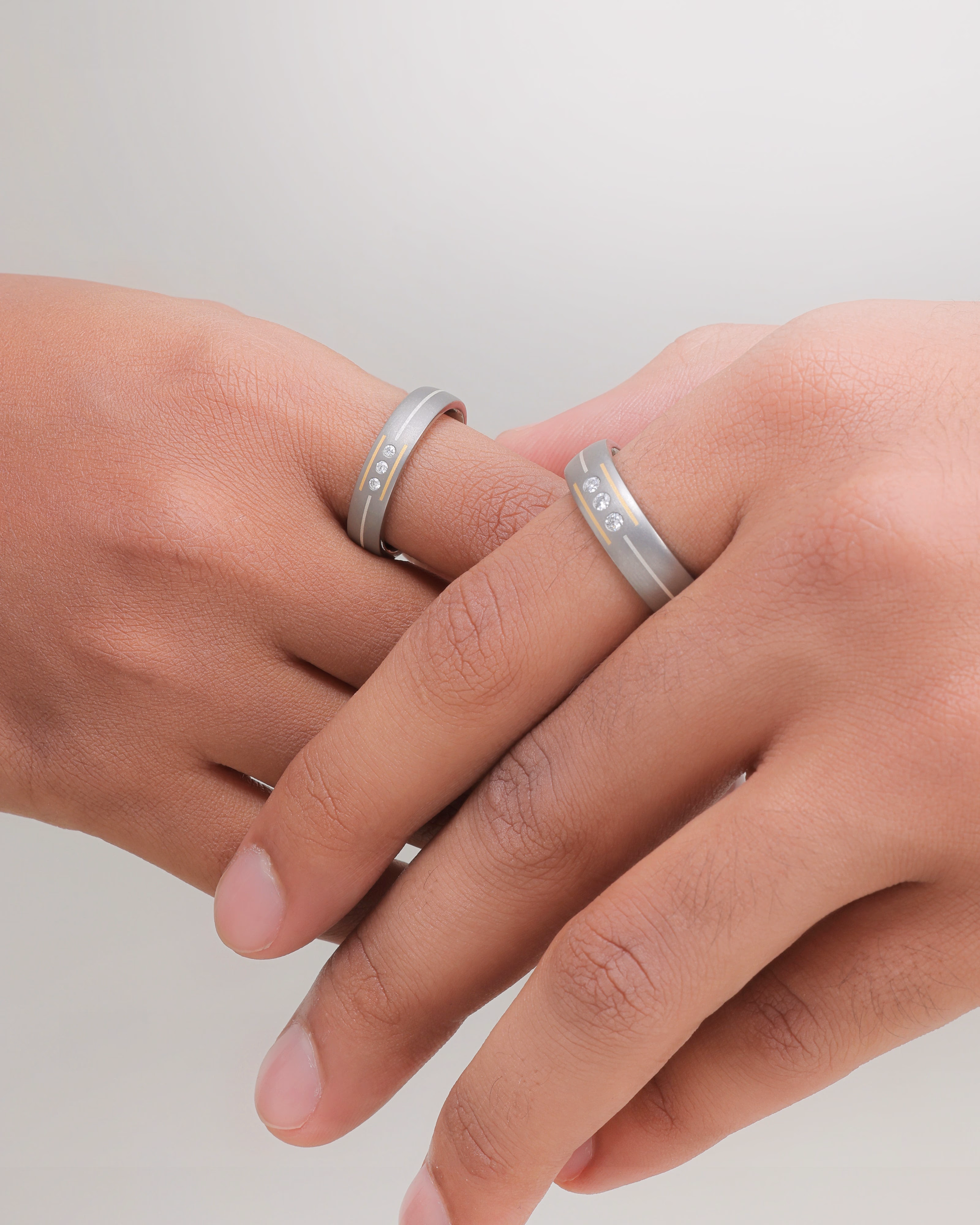 Couple's Titanium Band