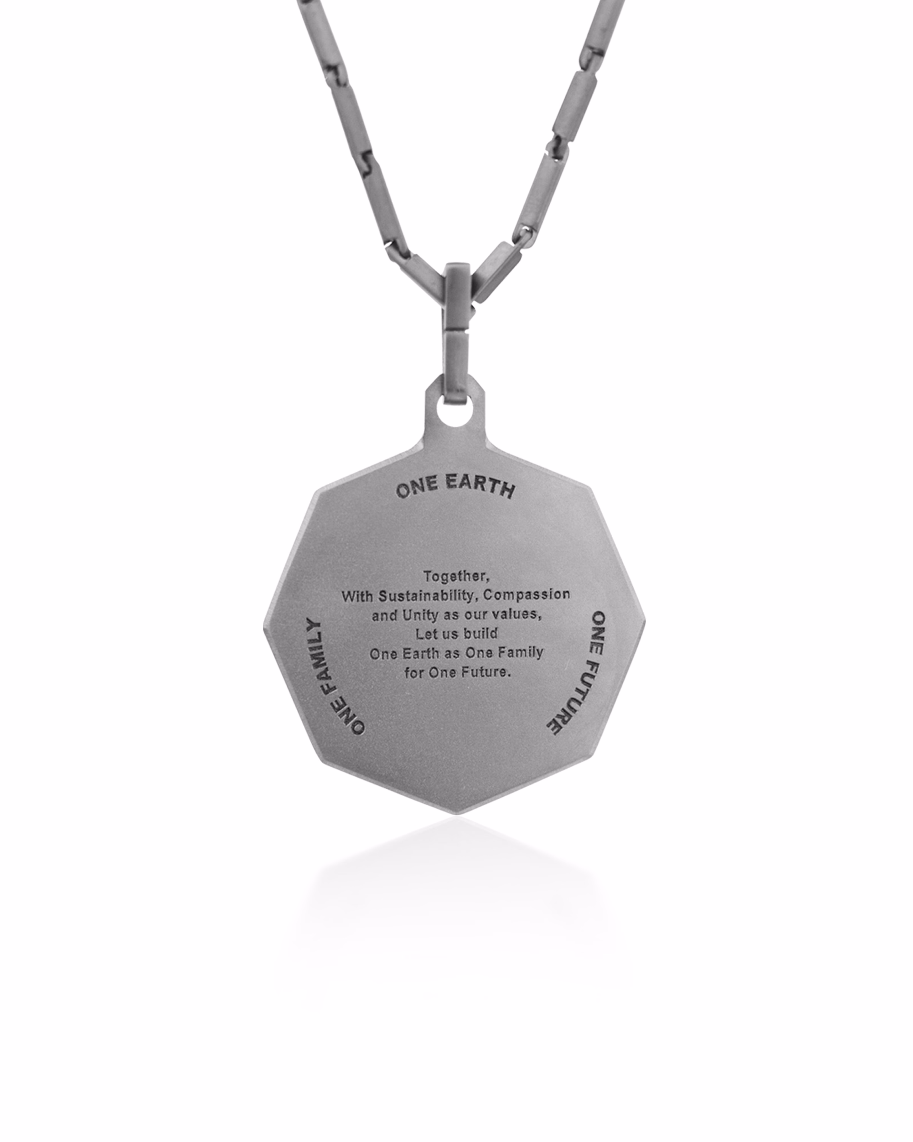 Vasudha – Exclusive Titanium Pendant.