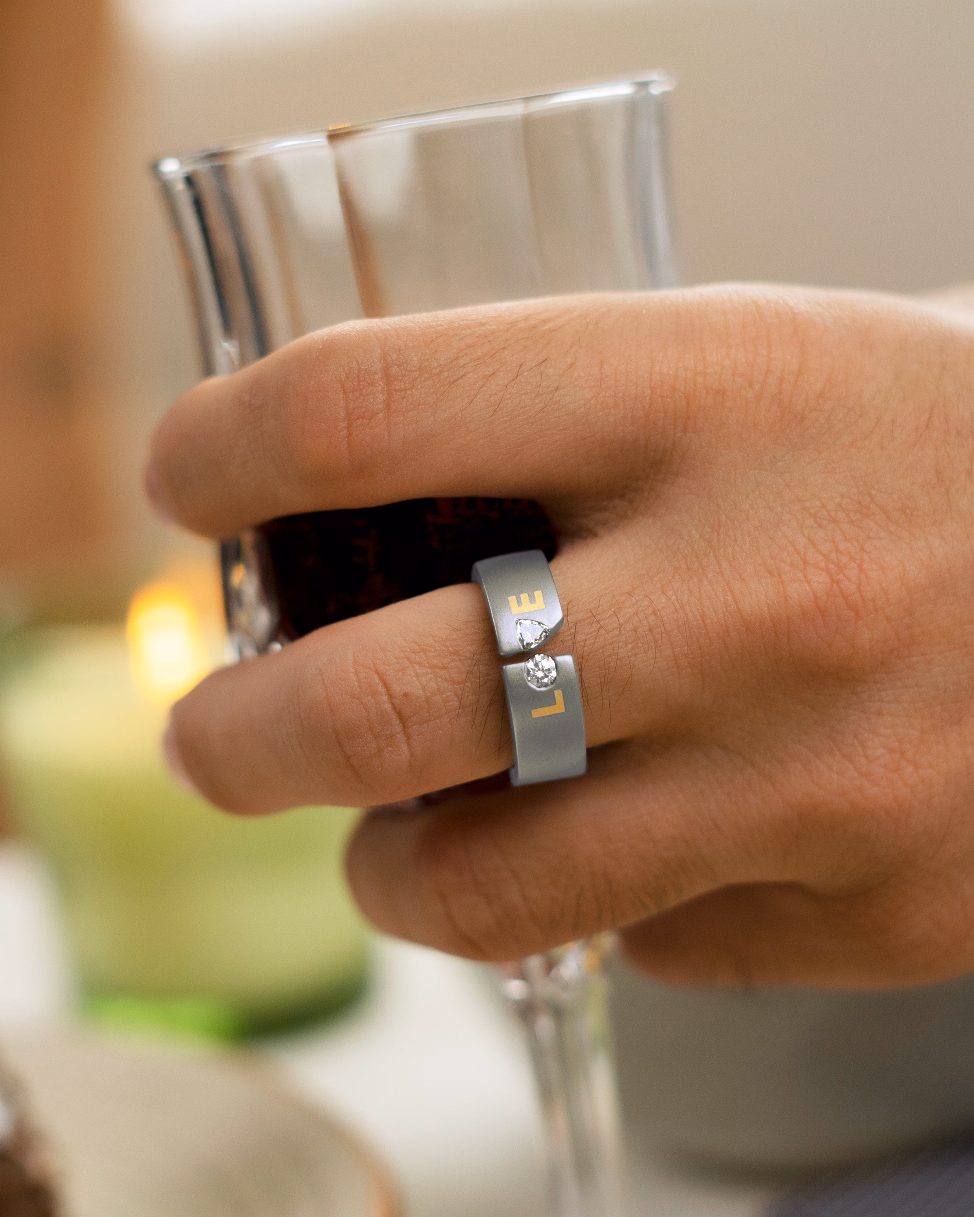 LOVE – Titanium Bands for Men.