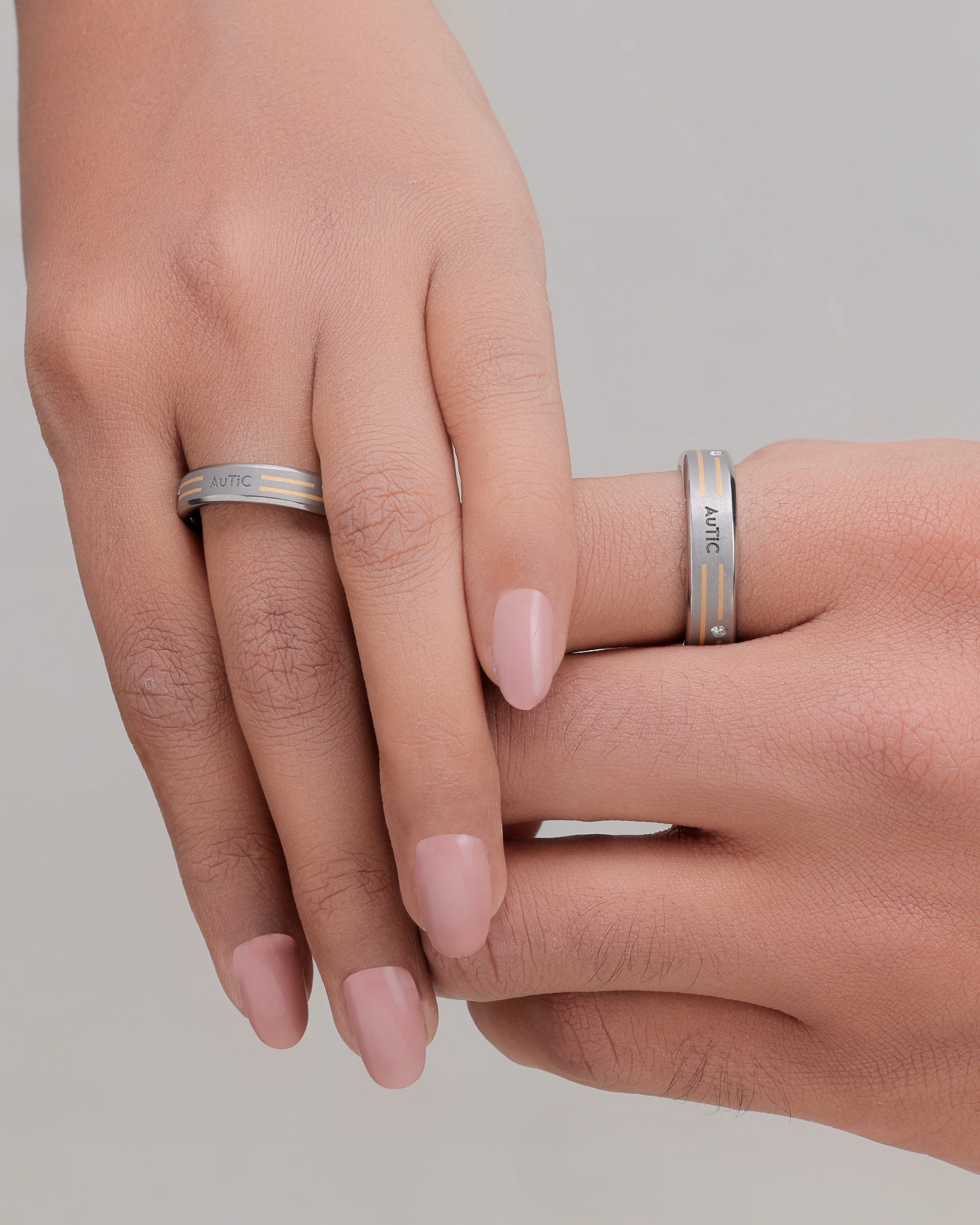 Couple's Titanium Band