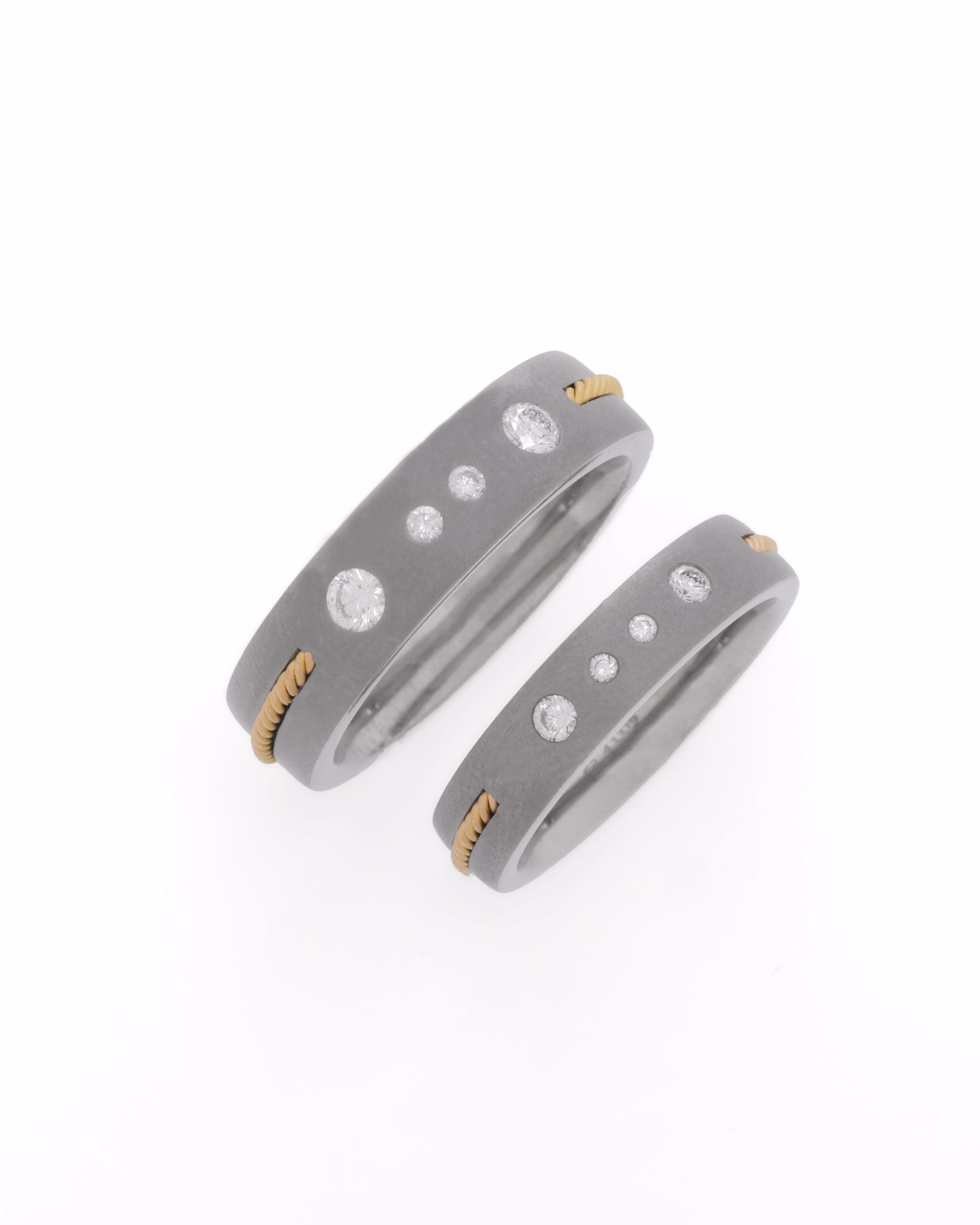 Couple's Titanium Band