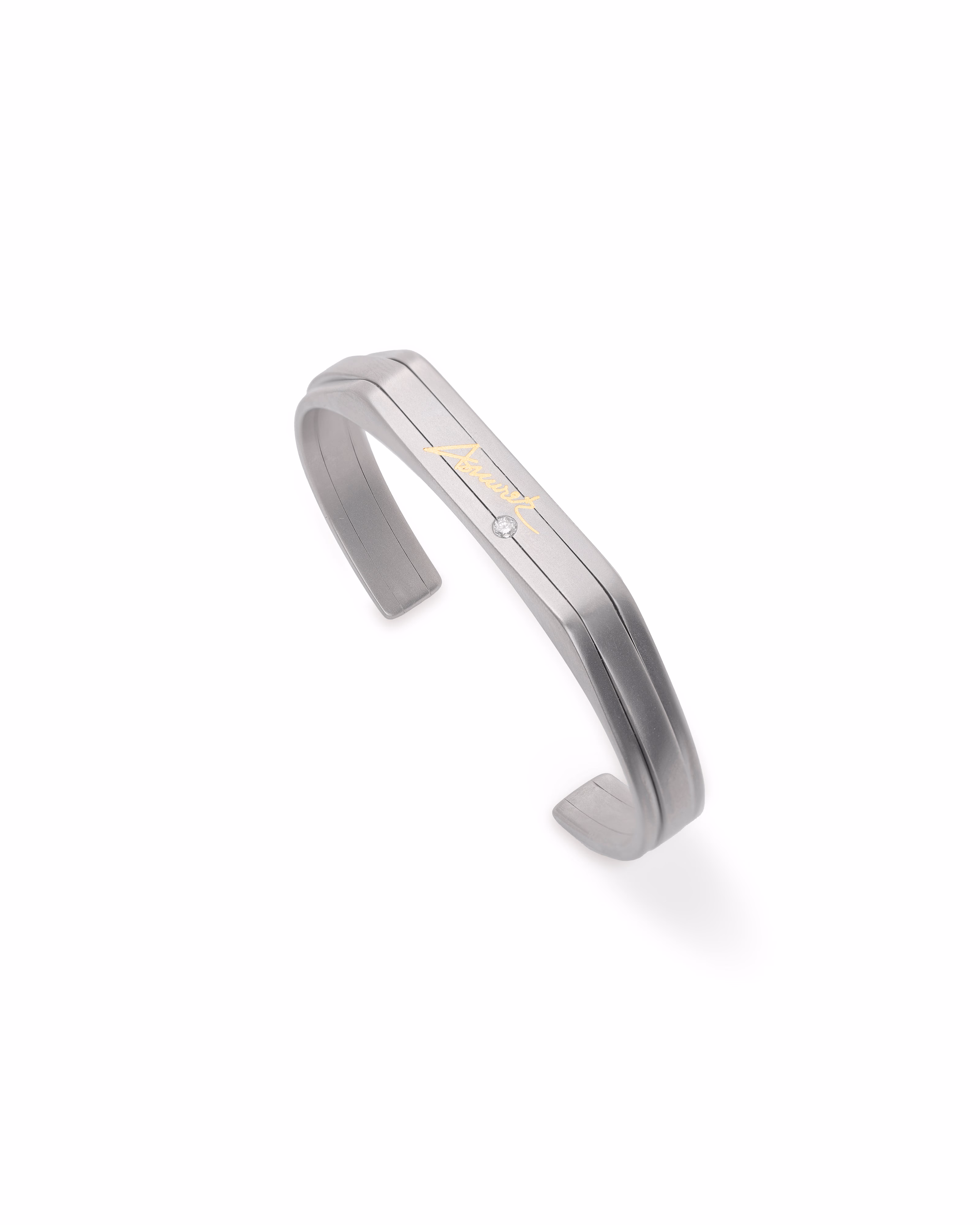 Autograph – Personalized Titanium Kada Bracelet.