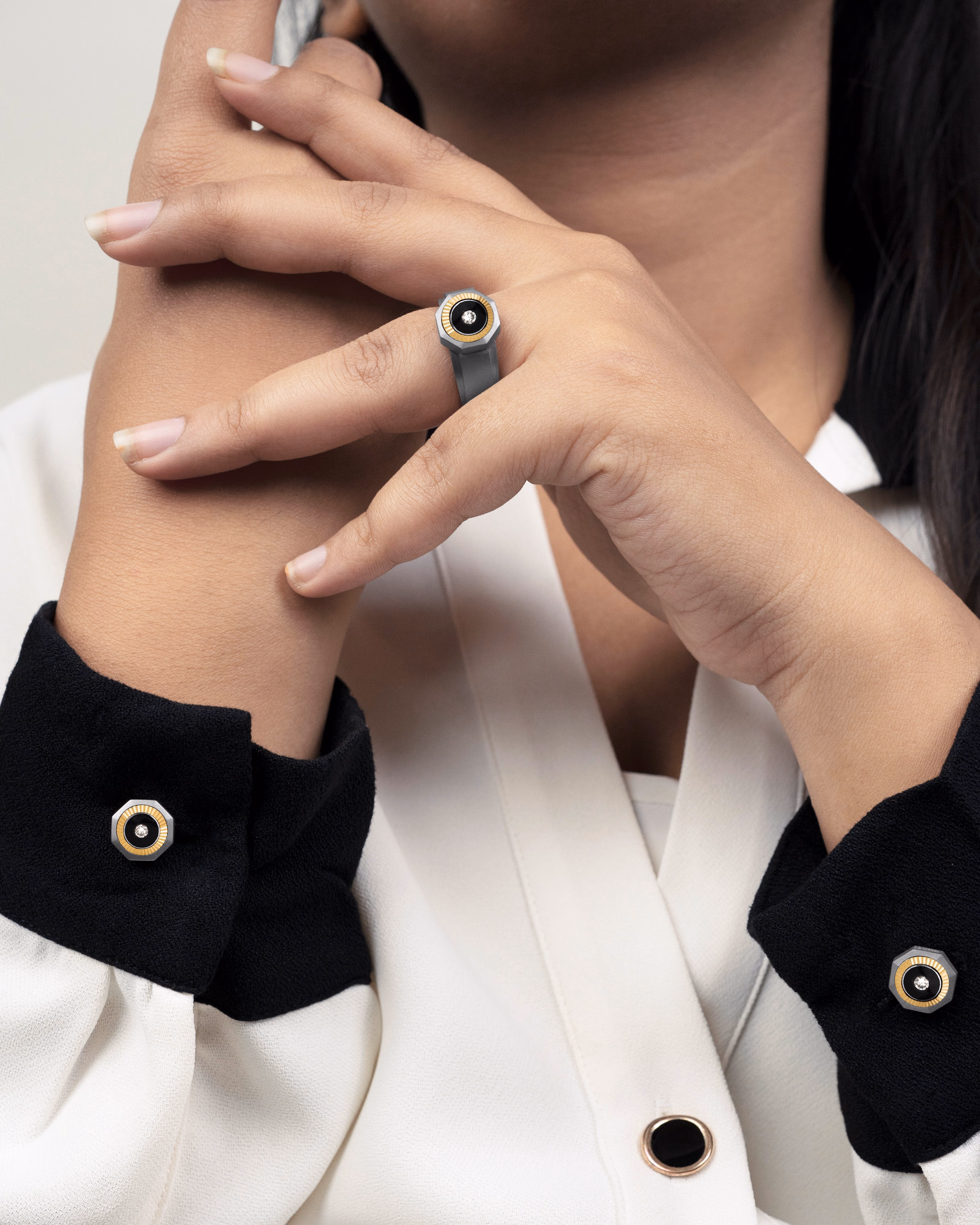 Aura - Titanium Ring for Everyday Style.