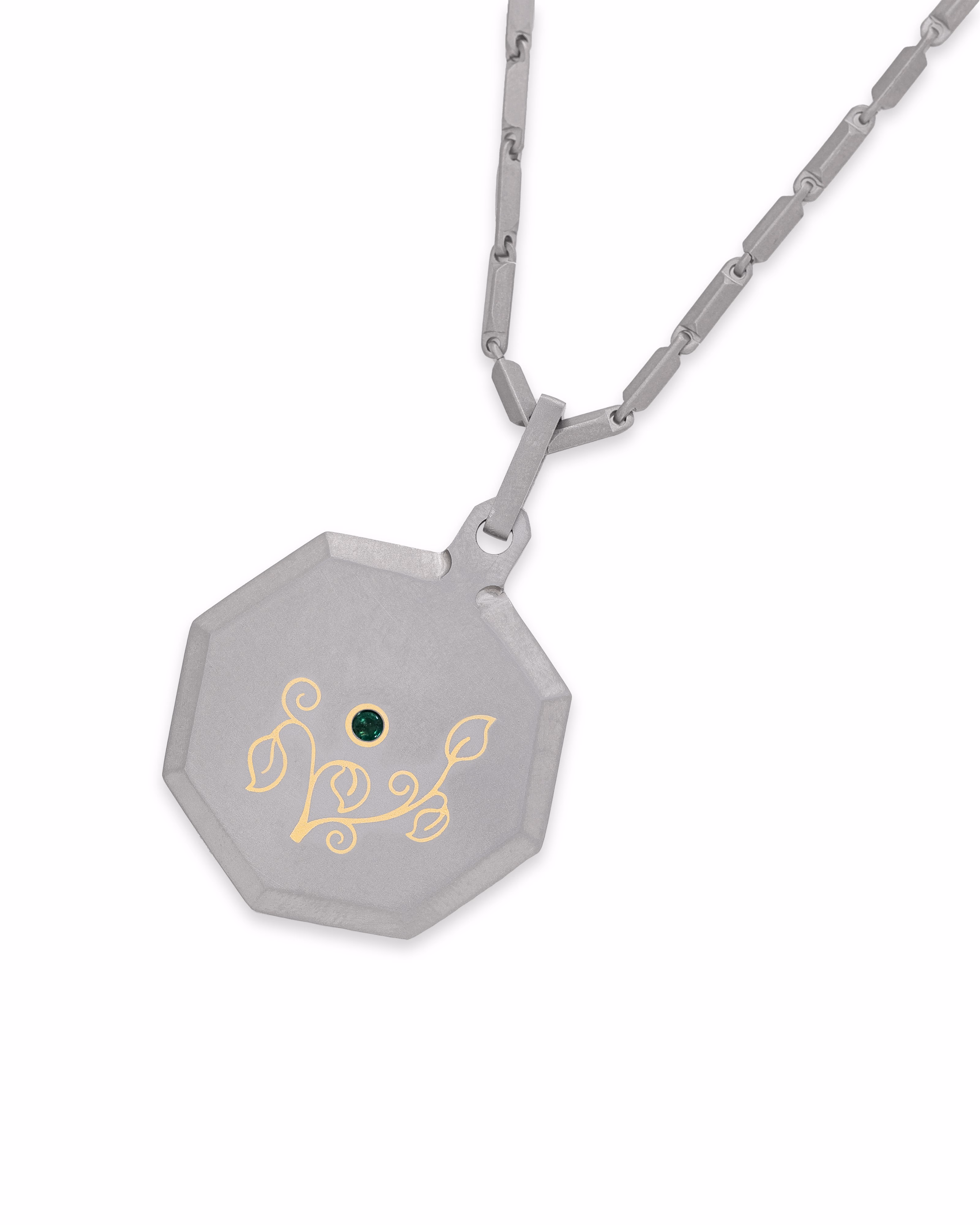 Taurus – Titanium Zodiac Pendant.
