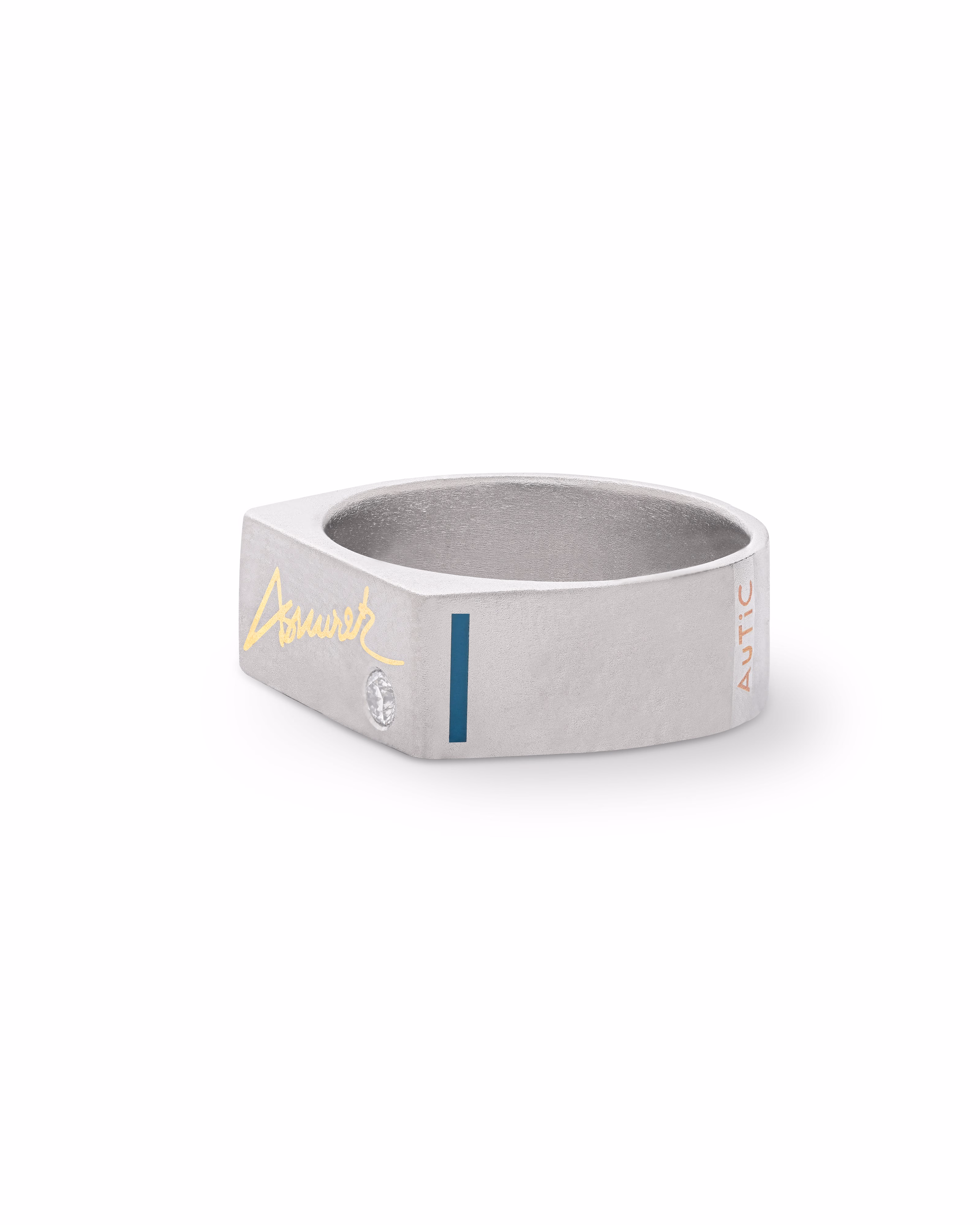 Autograph – Personalized Titanium Ring.