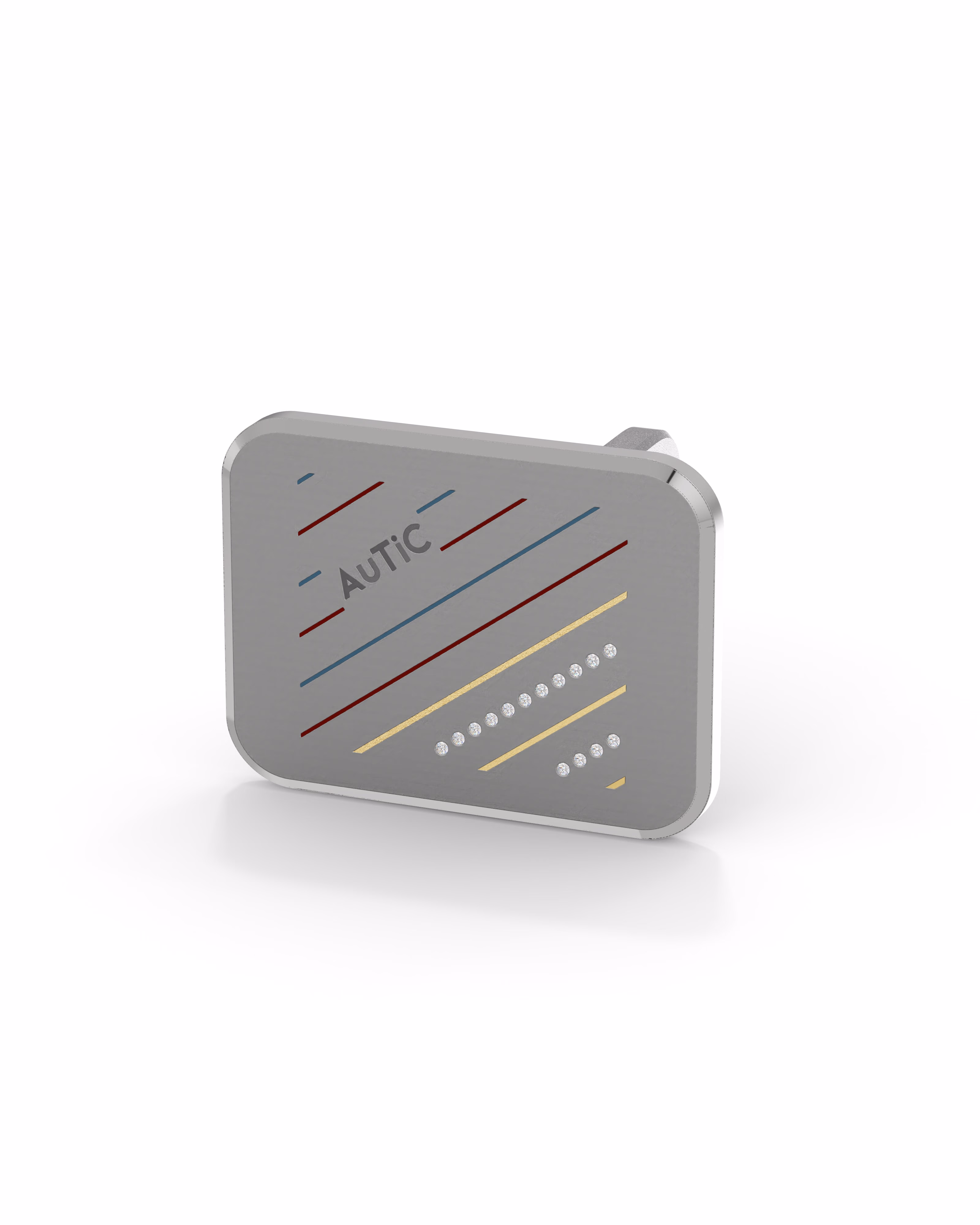 AuTic Titanium Belt-Buckle for Men