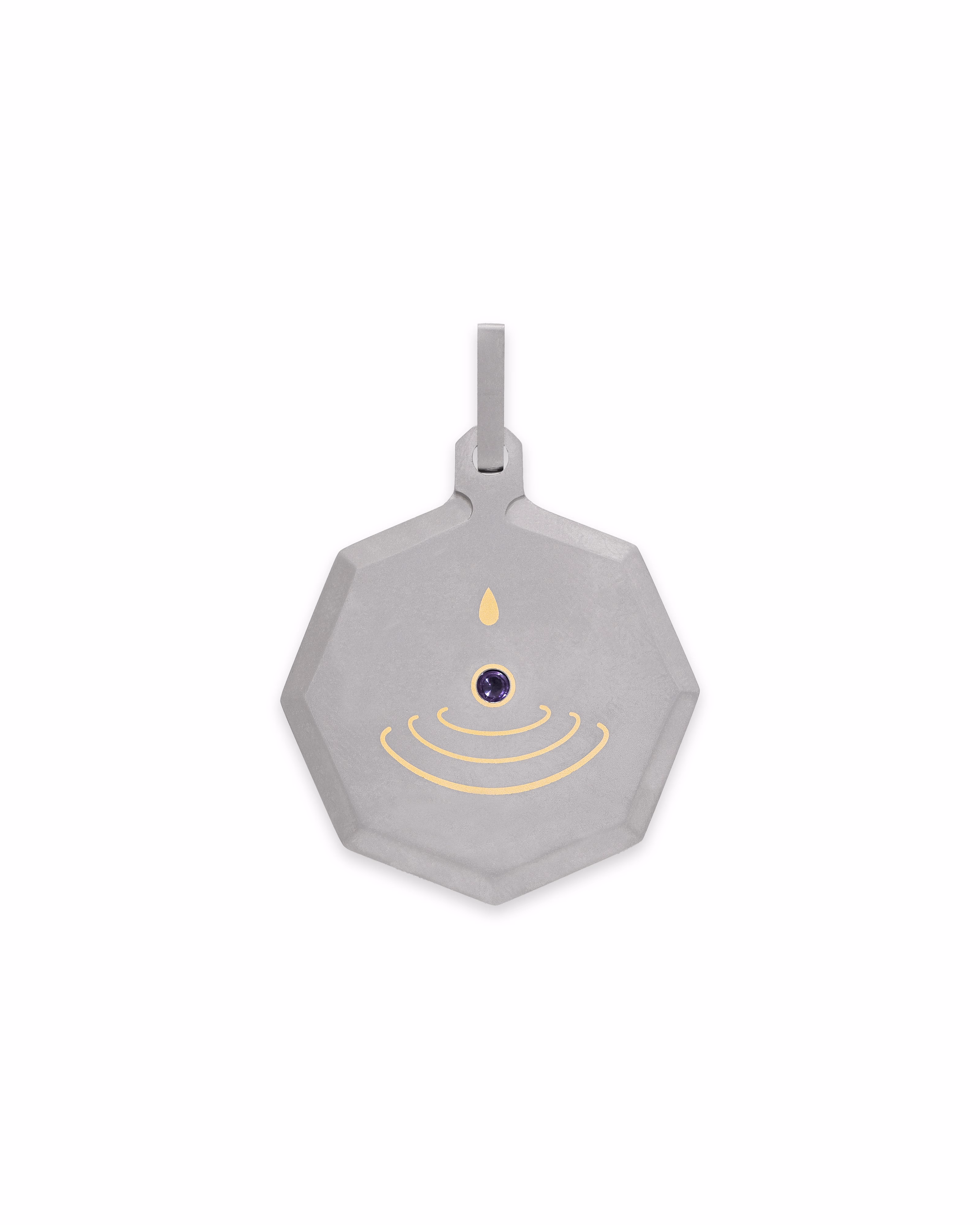 Pisces – Titanium Zodiac Pendant.