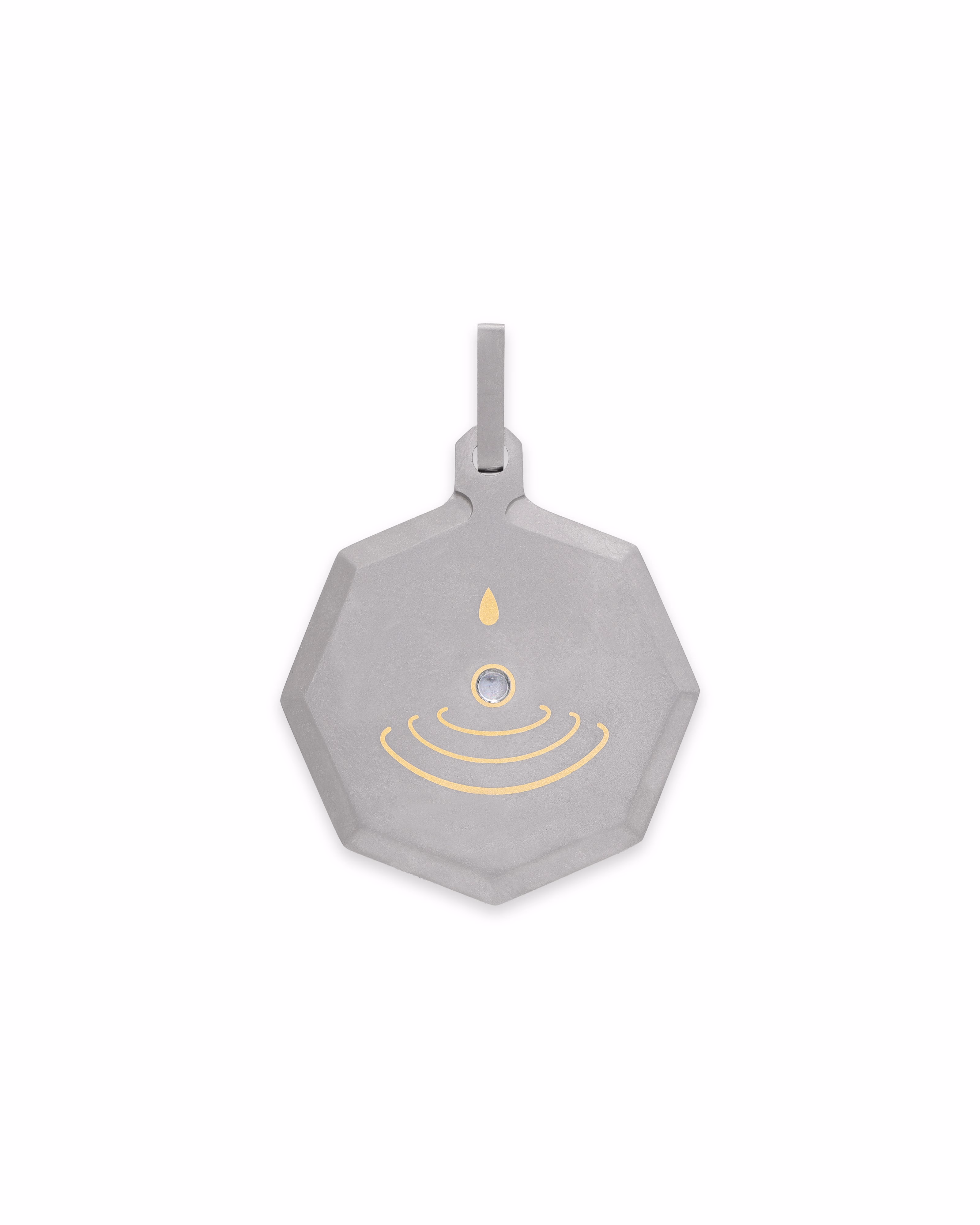 Pisces – Titanium Zodiac Pendant.