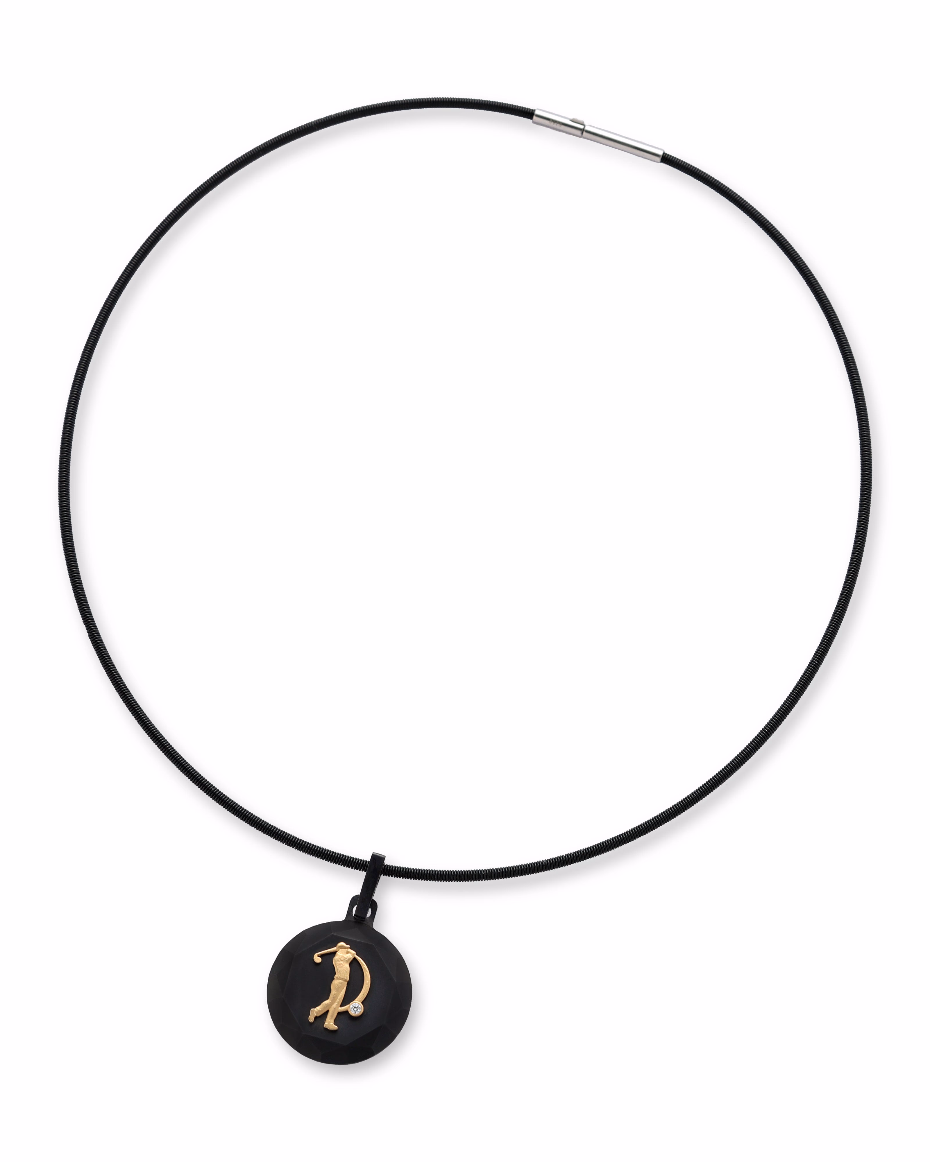 Goal – Black Titanium Pendant