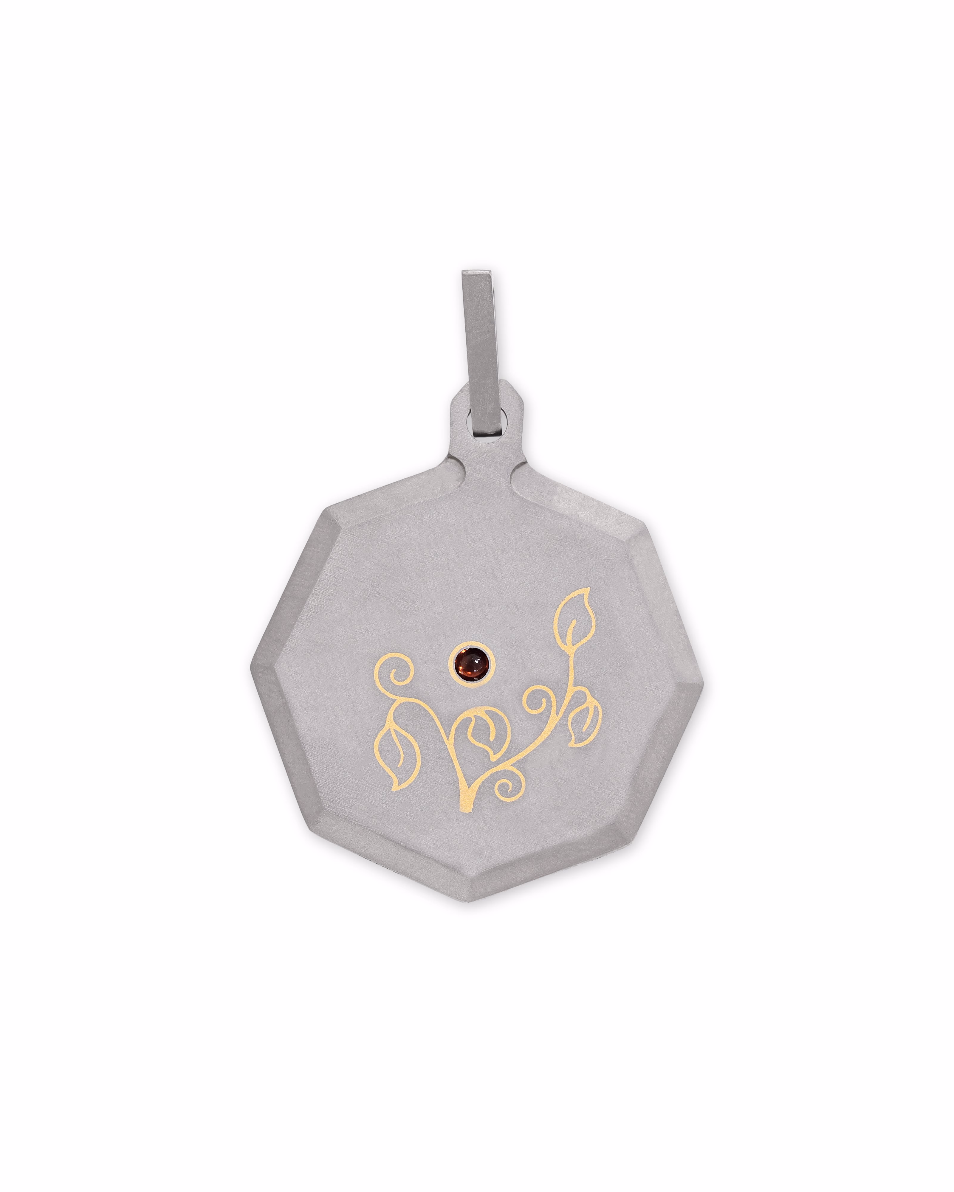 Capricorn – Titanium Zodiac Pendant.