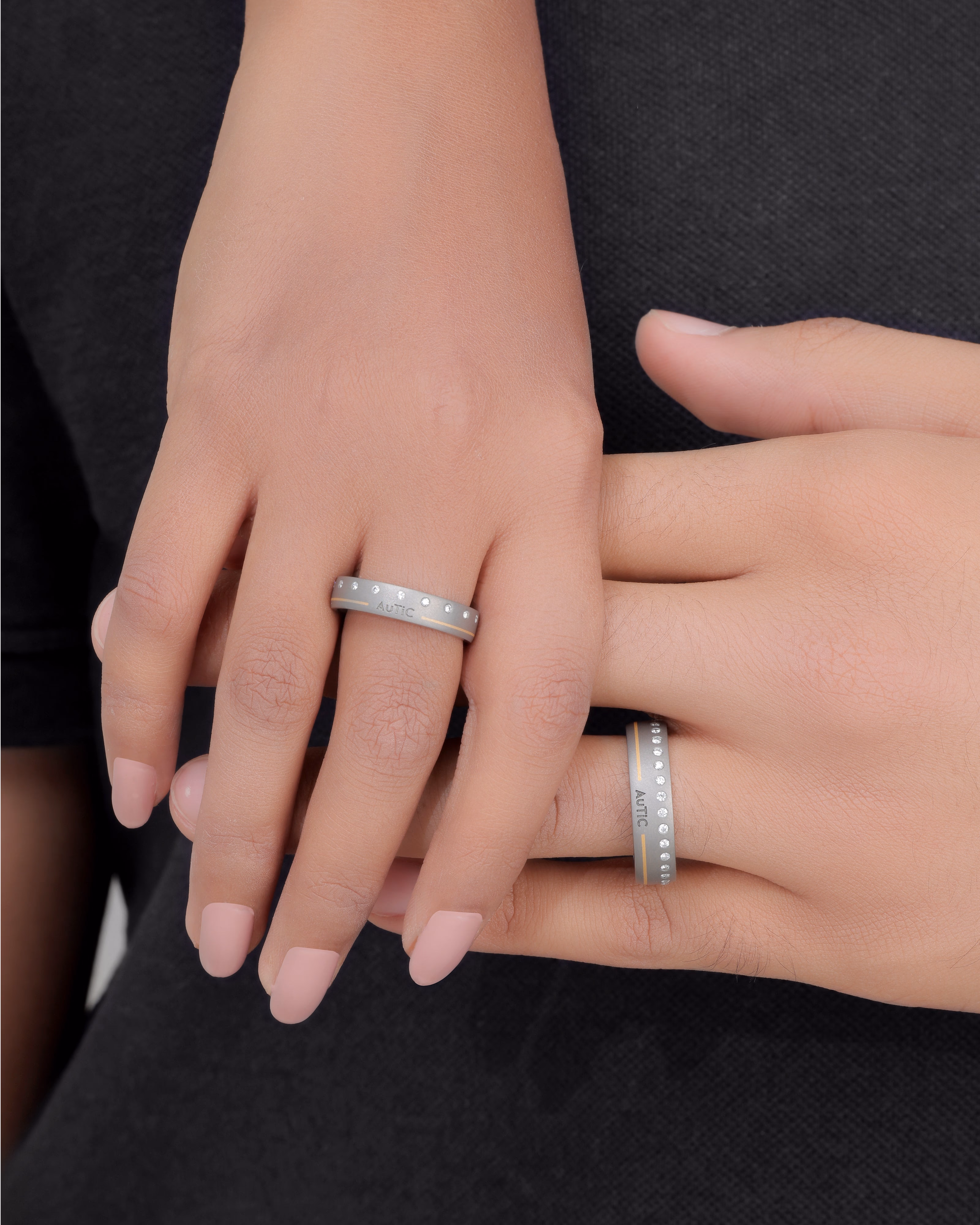 Couple's Titanium Band