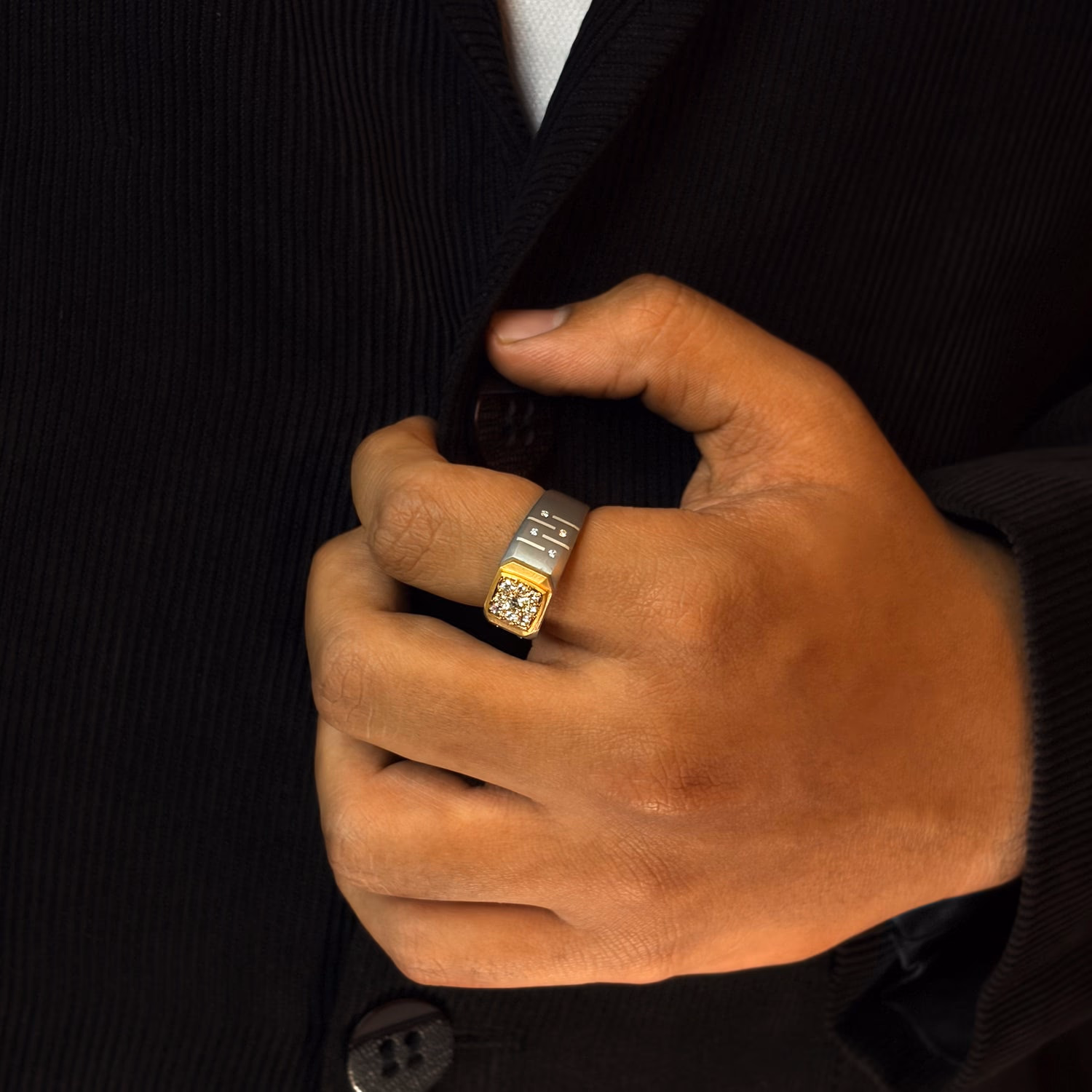 Axiom Form ring, worn everyday