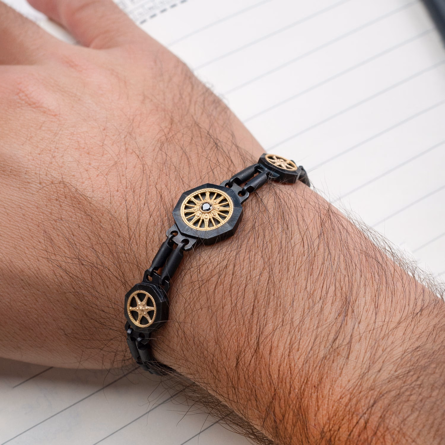 Dravida Bracelet, worn everyday