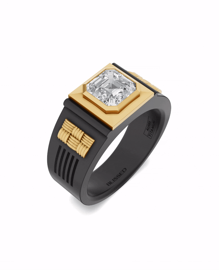 Eclipse Edge Ring by Blissed, view 2