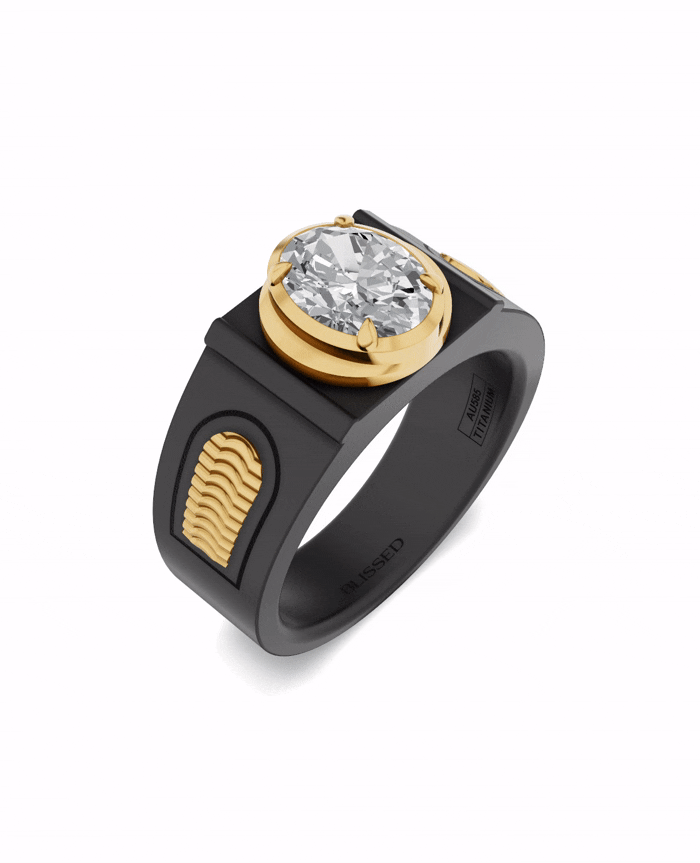 Eclipse Flow Ring by Blissed, view 2