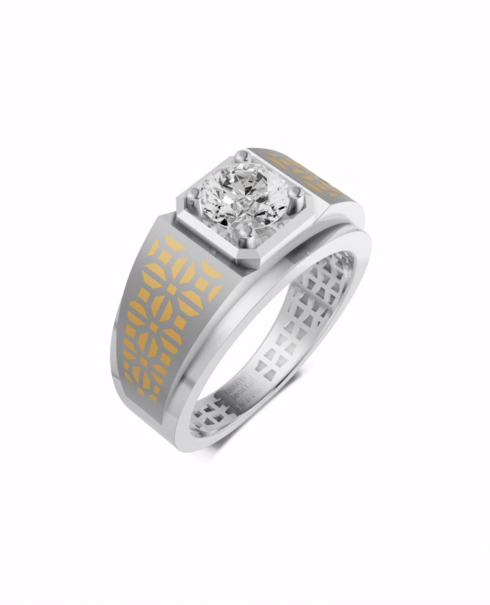 Hridaya Allignment - Him Ring by Blissed, view 2