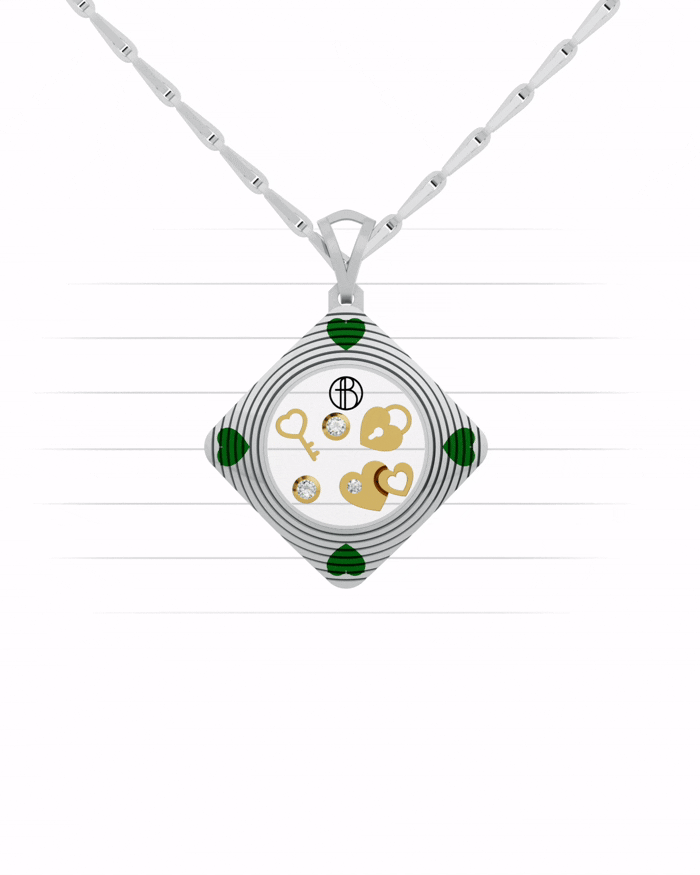 Vivant Amour Key Pendant by Blissed, view 2