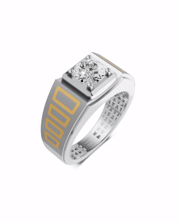 Hridaya Eternal - Him Ring by Blissed, view 2