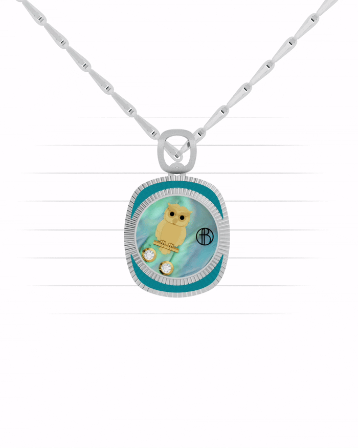 Vivant Avain Perch Pendant by Blissed, view 2