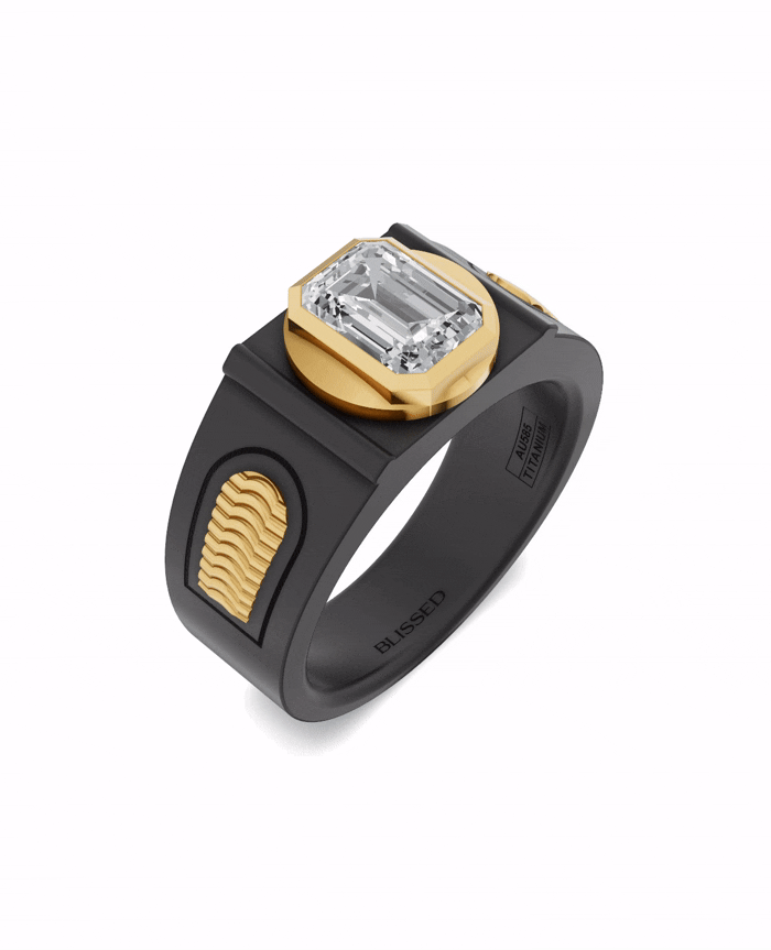 Eclipse Vault Ring by Blissed, view 2