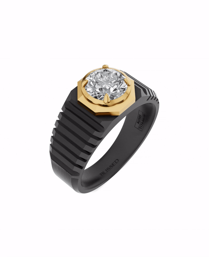 Ridge Path Ring by Blissed, view 2